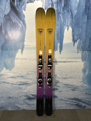 Lightly Used Rossignol Sender Free 118 Ski 186cm w/ Look NX 12 Grip Walk Demo Binding