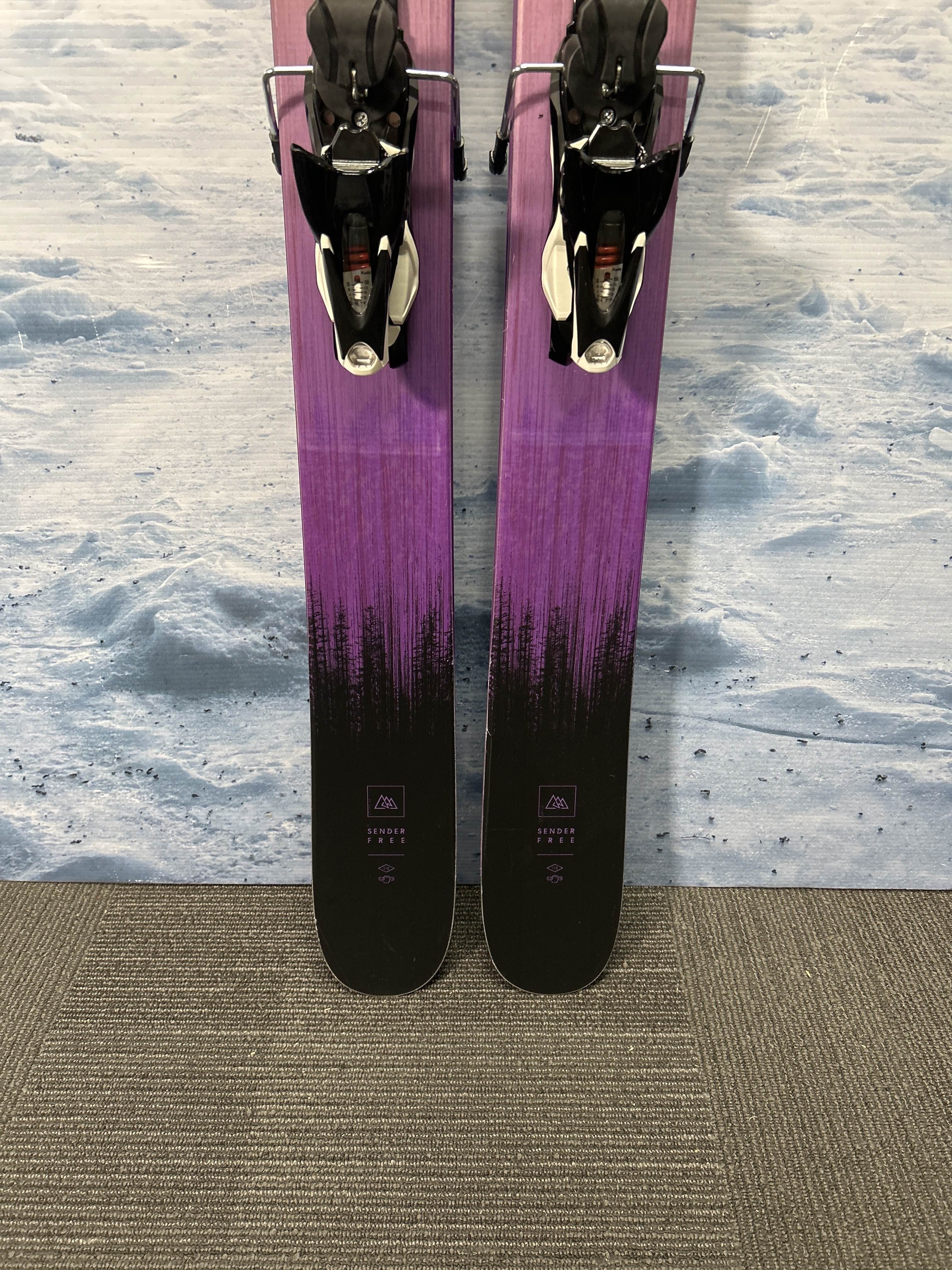 Lightly Used Rossignol Sender Free 118 Ski 186cm w/ Look NX 12 Grip Walk Demo Binding