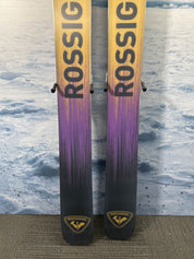 Lightly Used Rossignol Sender Free 118 Ski 186cm w/ Look NX 12 Grip Walk Demo Binding