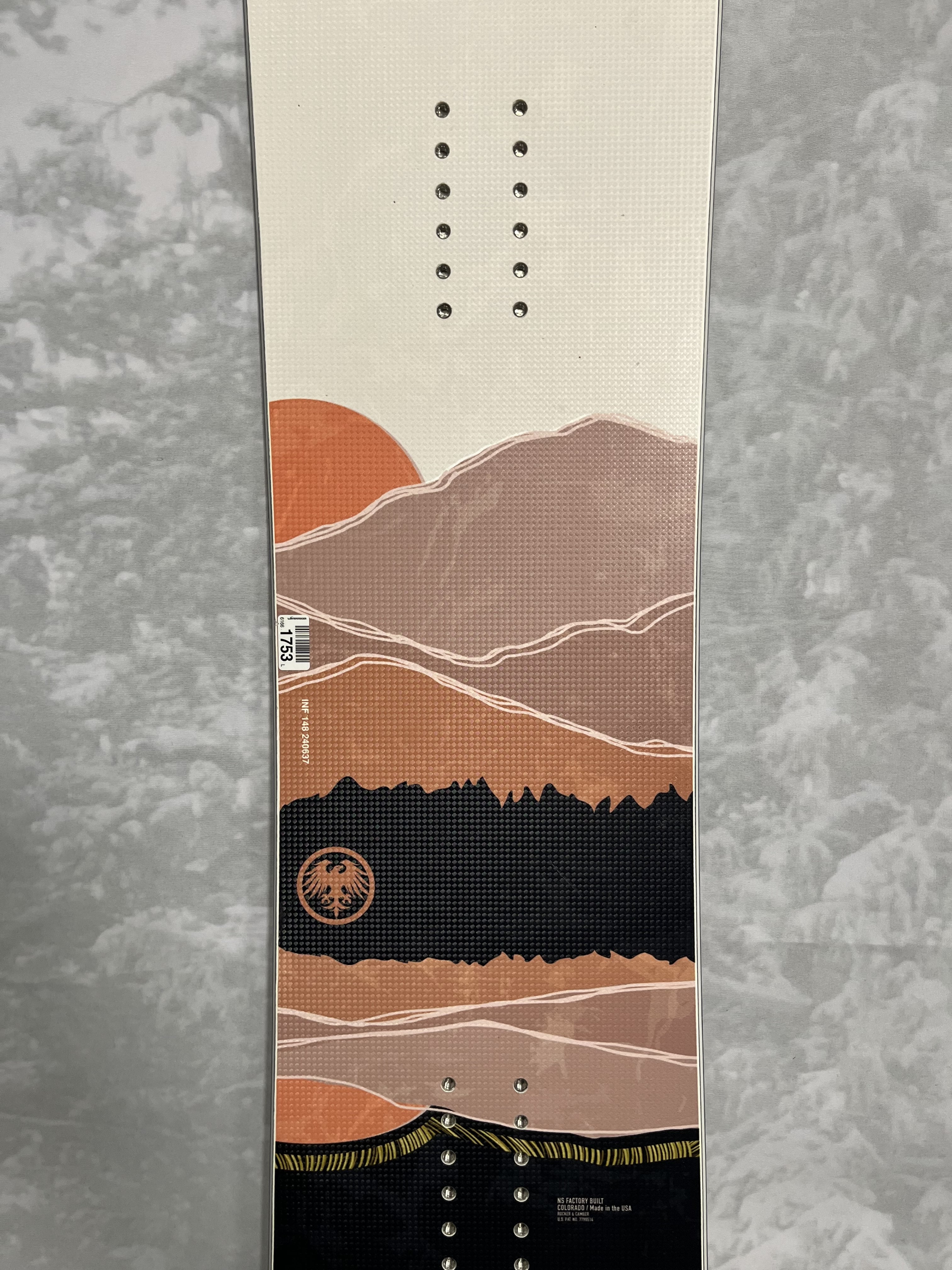Used Never Summer Infinity Snowboard - 148CM