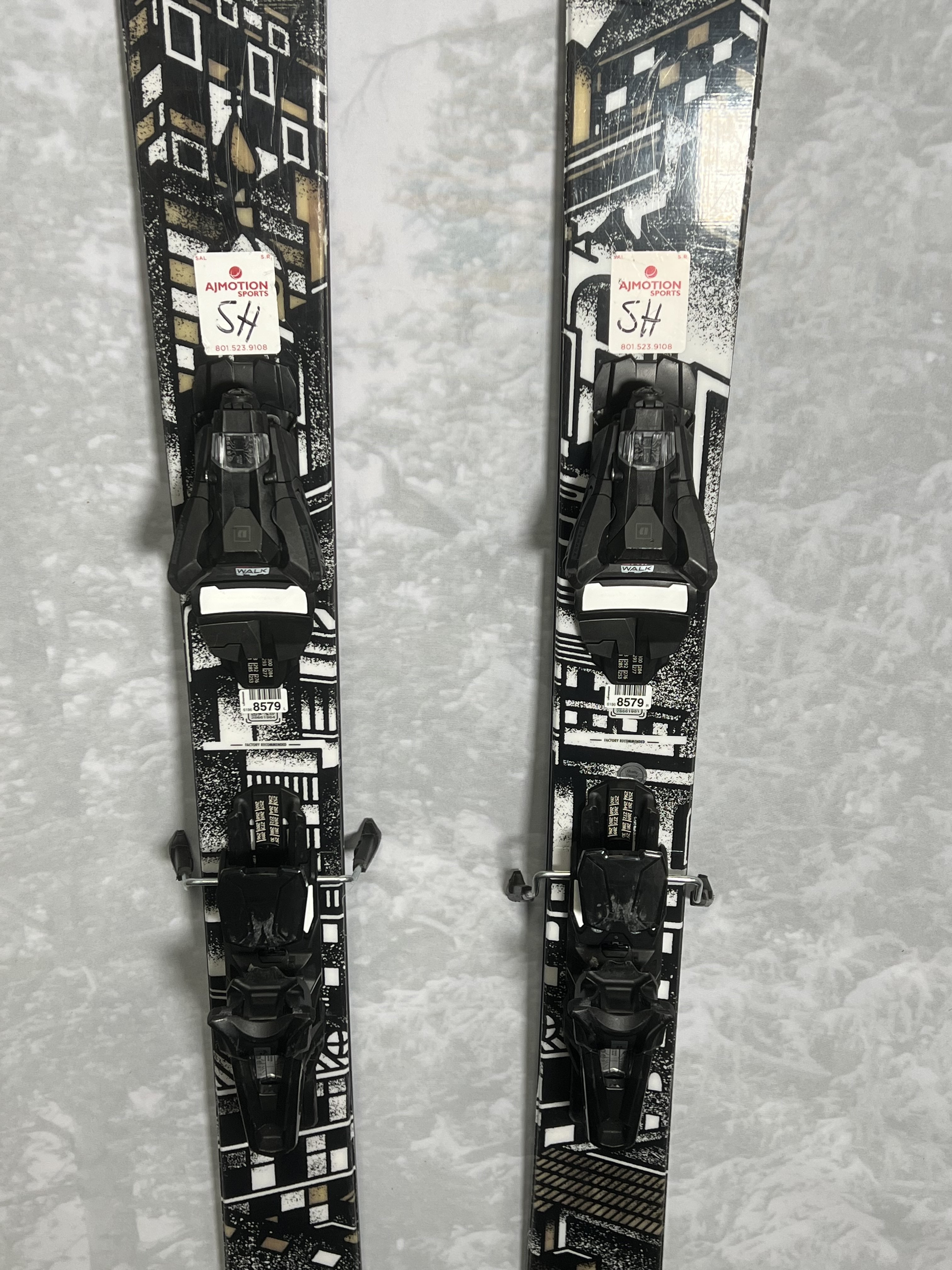 Lightly Used Armada Edollo 98 172 cm Skis 2025 w/Armada Strive 11 GW Demo Bindings