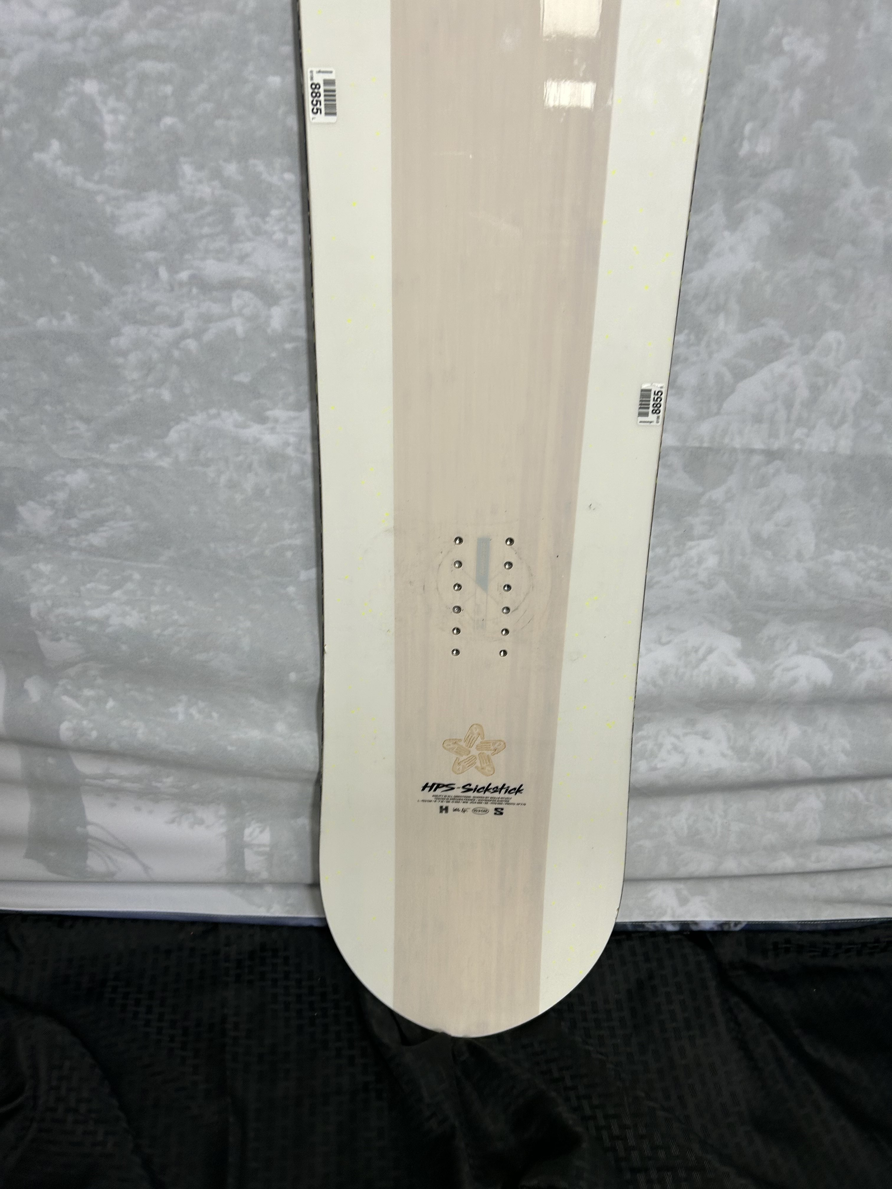 Used 2025 Salomon Sickstick 153cm Snowboard