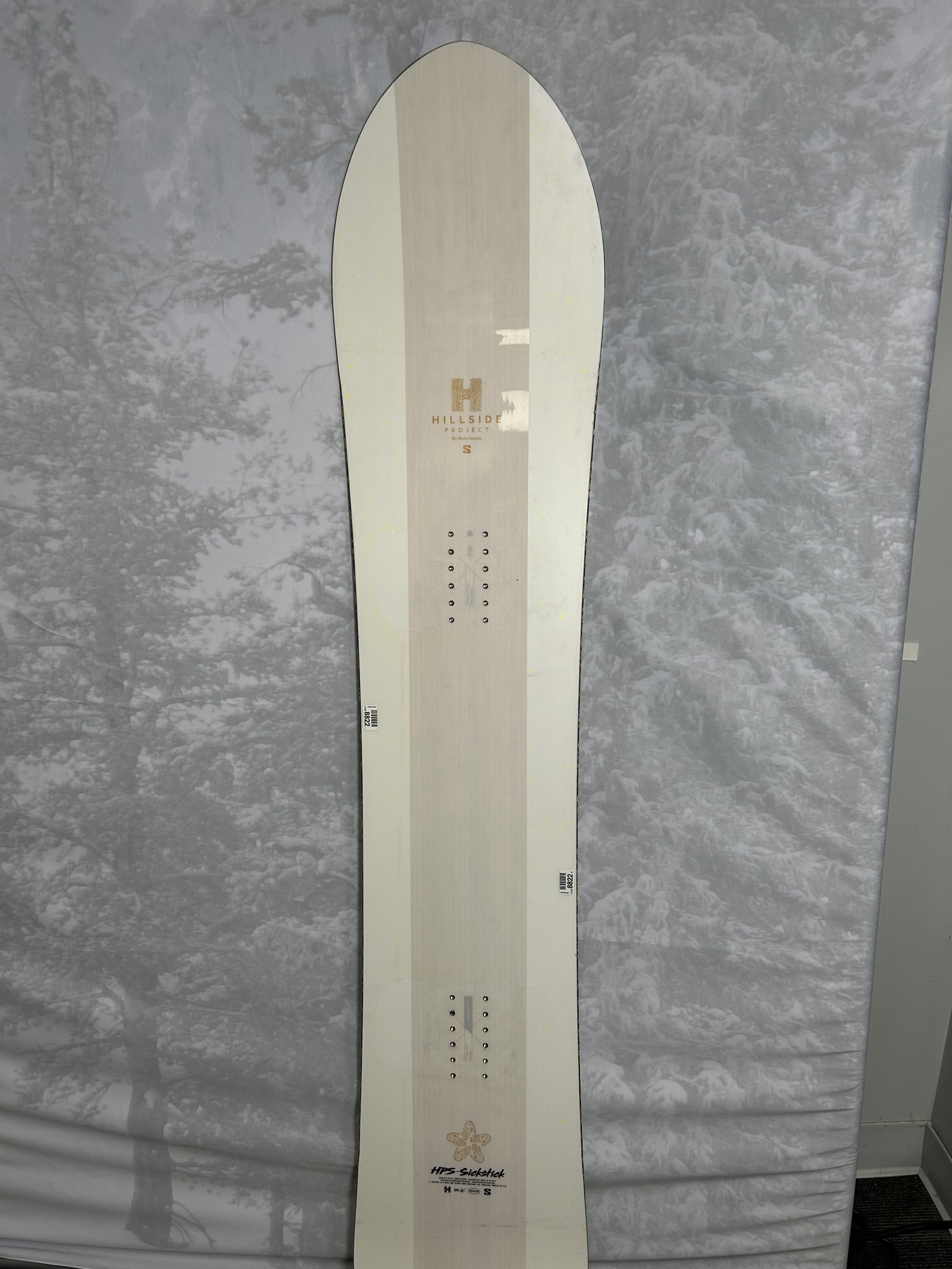 Used 2025 Salomon Sick Stick 159cm Snowboard