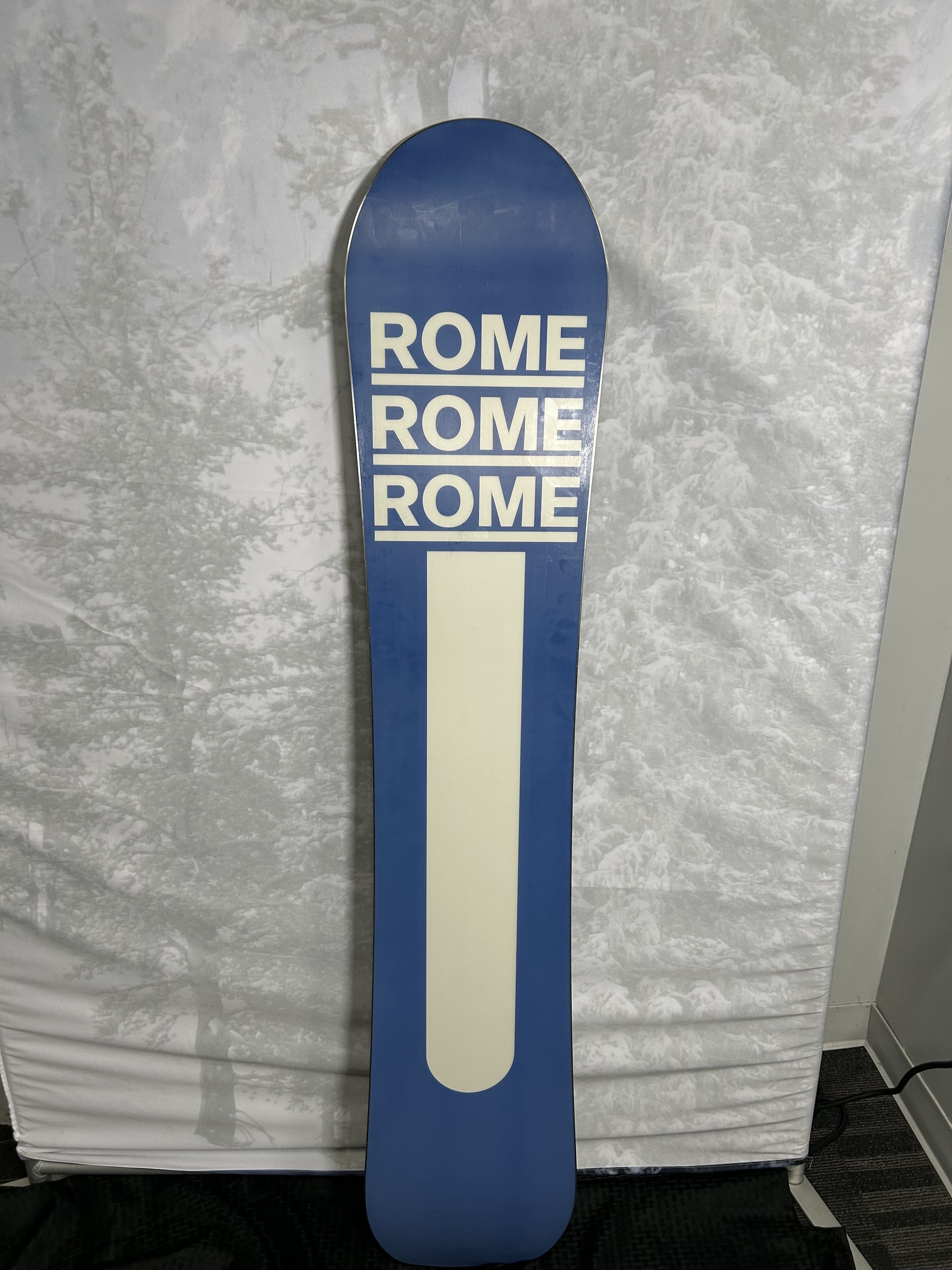New 2025 Rome Warden 155cm Snowboard