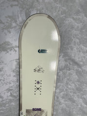 Used 2025 Rome Stale Crewzer 158cm Snowboard