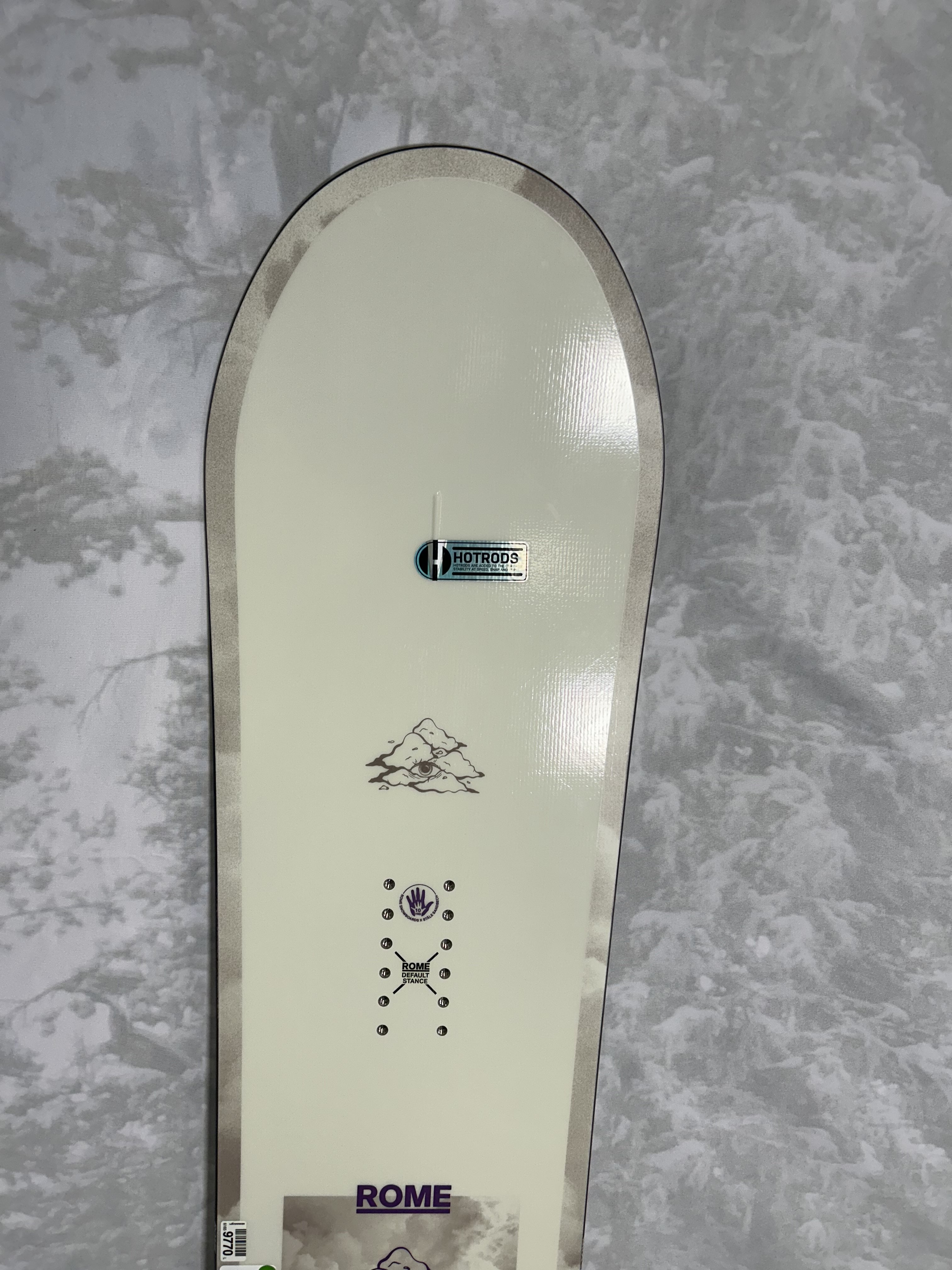 Used 2025 Rome Stale Crewzer 158cm Snowboard