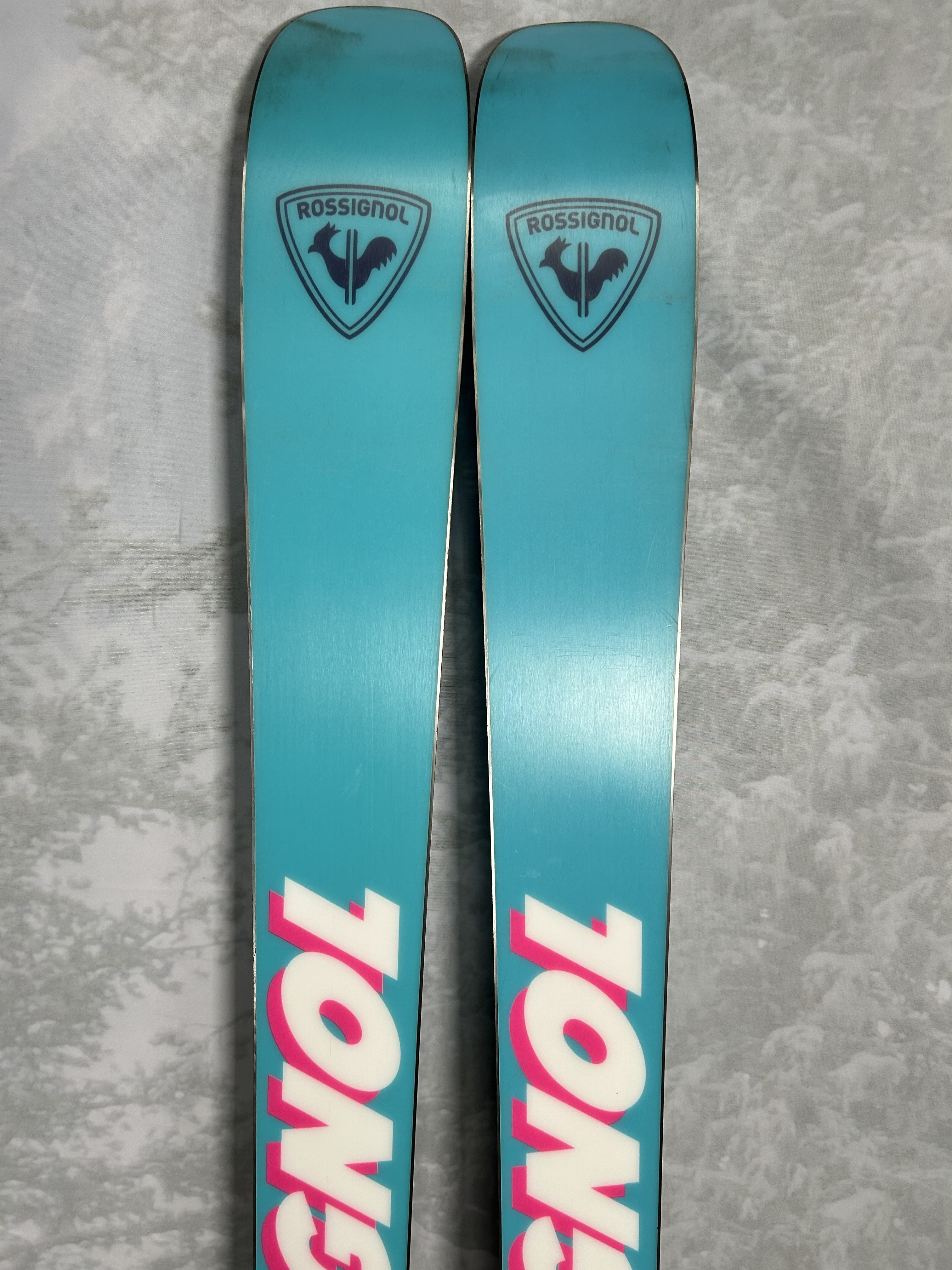 Used Rossignol Super Blackops 98 172cm Skis w/ Look Nx 12 Binding