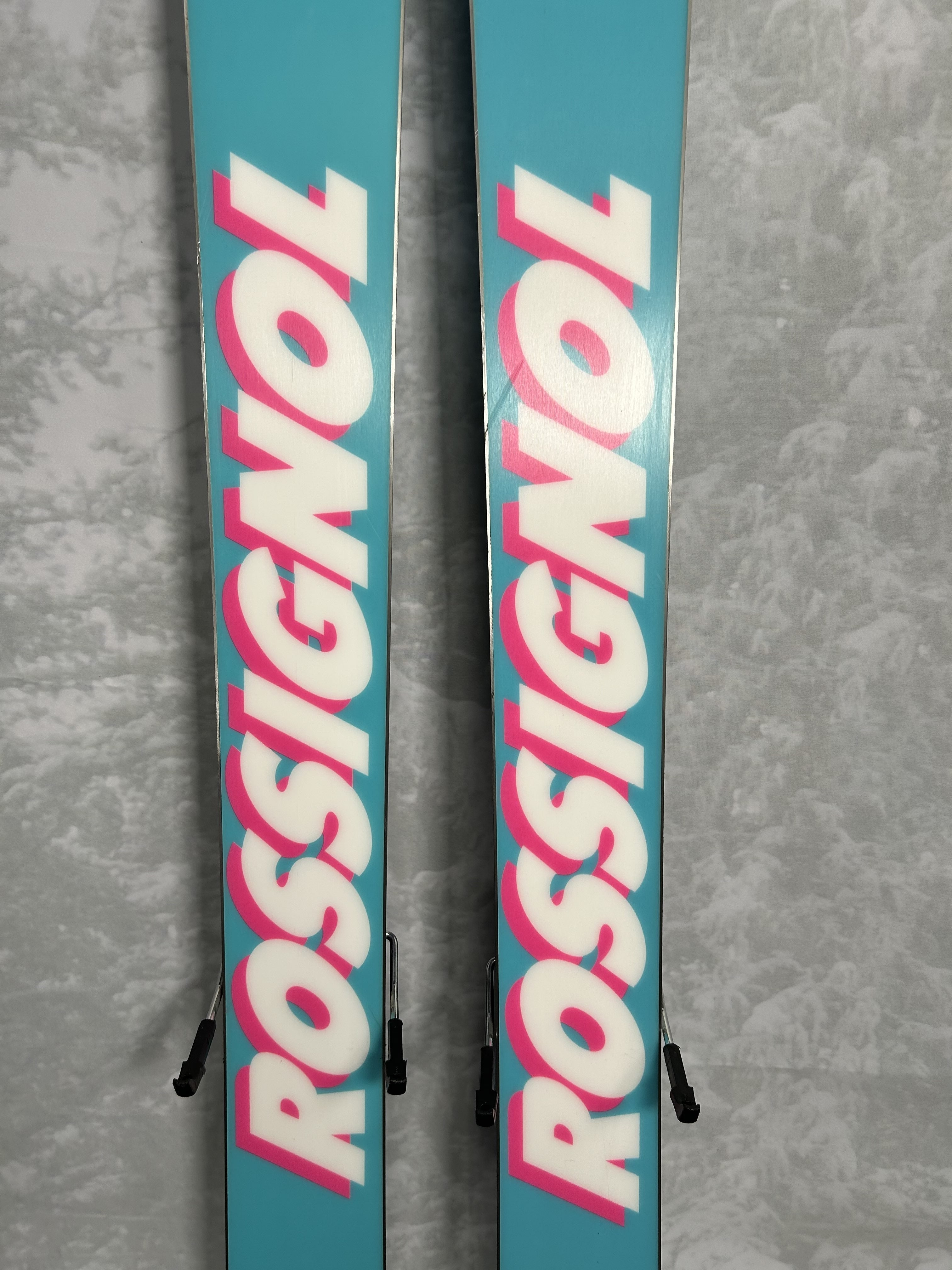 Used Rossignol Super Blackops 98 172cm Skis w/ Look Nx 12 Binding