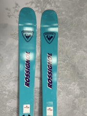 Used Rossignol Super Blackops 98 192cm Skis w/ Look Nx 12 Binding