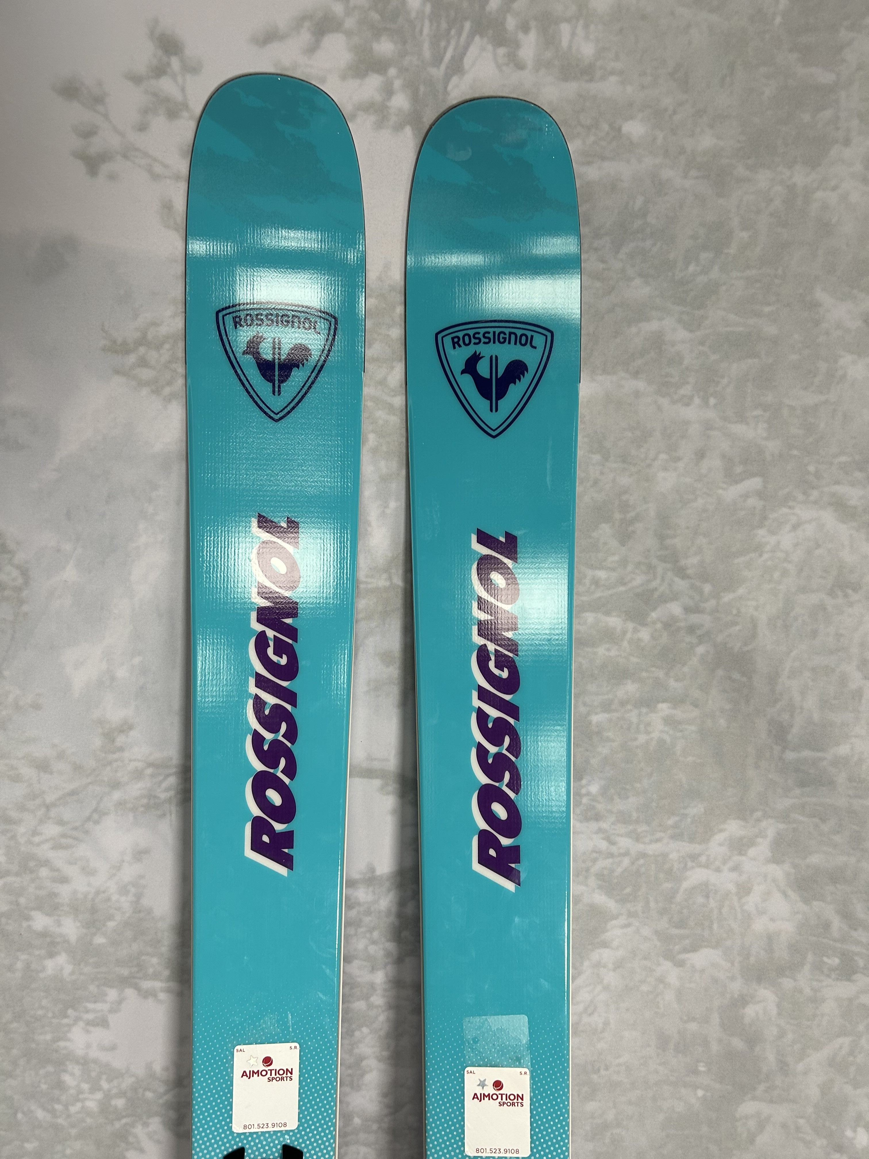 Used Rossignol Super Blackops 98 192cm Skis w/ Look Nx 12 Binding
