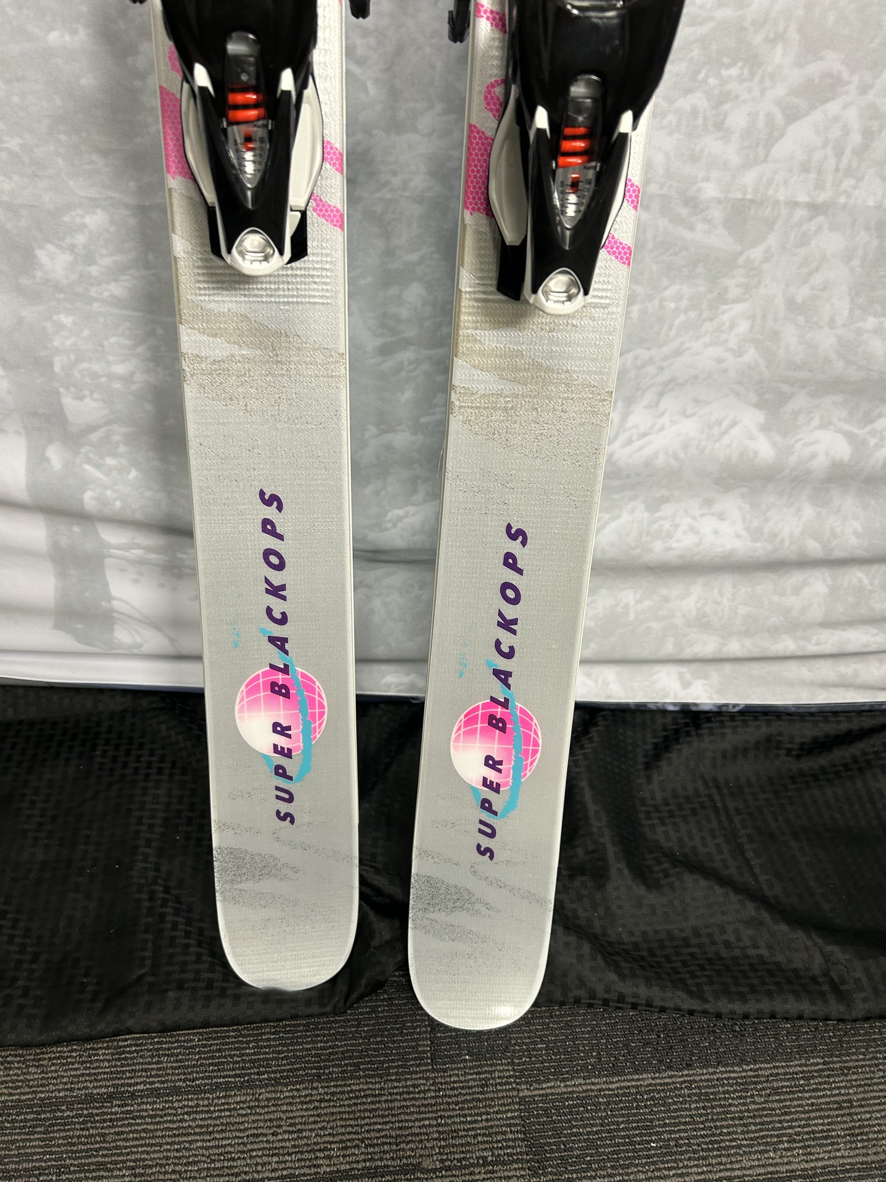 Used Rossignol Super Blackops 98 192cm Skis w/ Look Nx 12 Binding