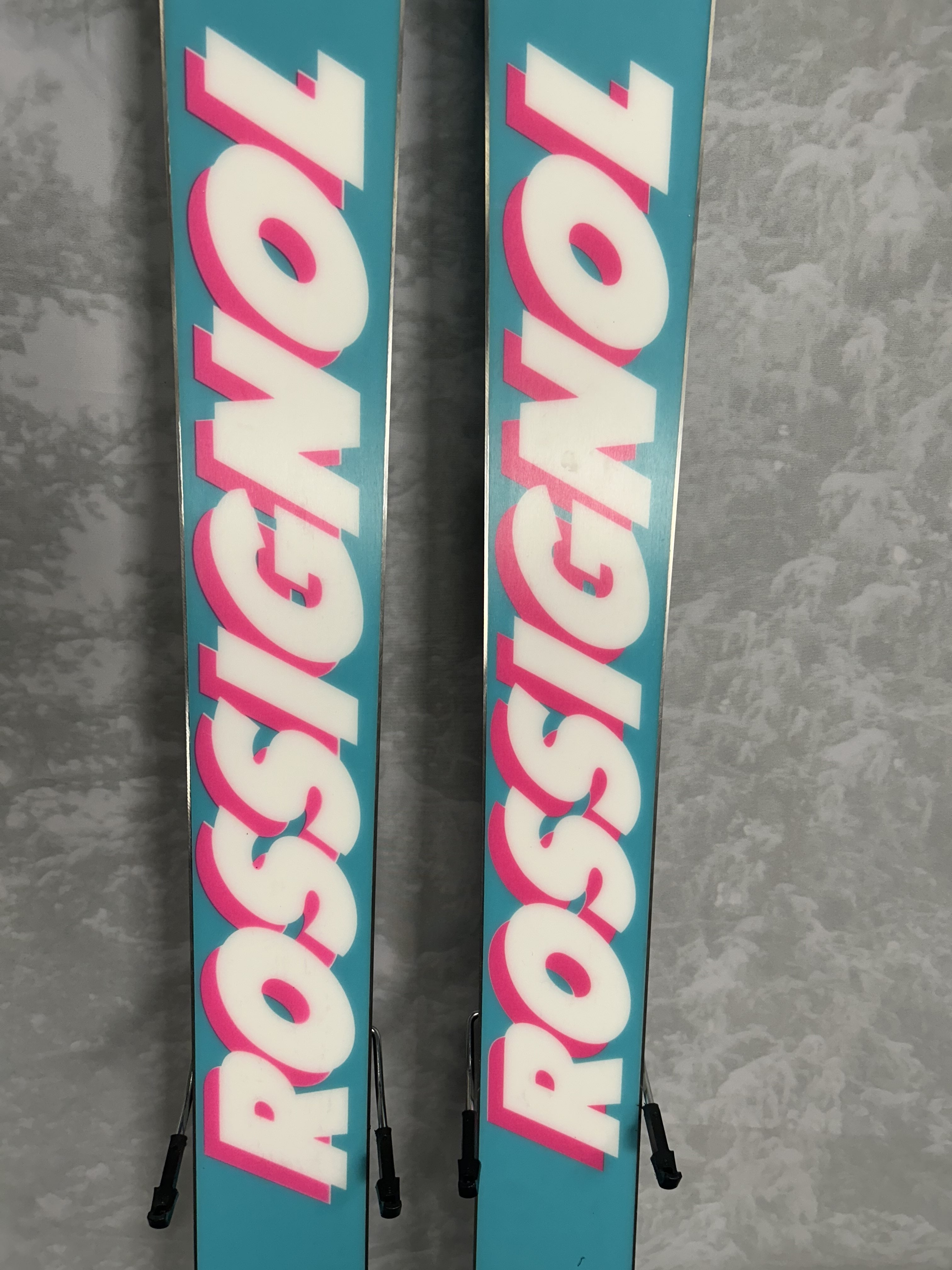 Used Rossignol Super Blackops 98 192cm Skis w/ Look Nx 12 Binding