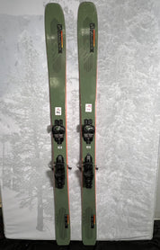 Used 2022 Salomon QST 106 181cm w/ Adjustable Tyrolia Attack 13 GW binding