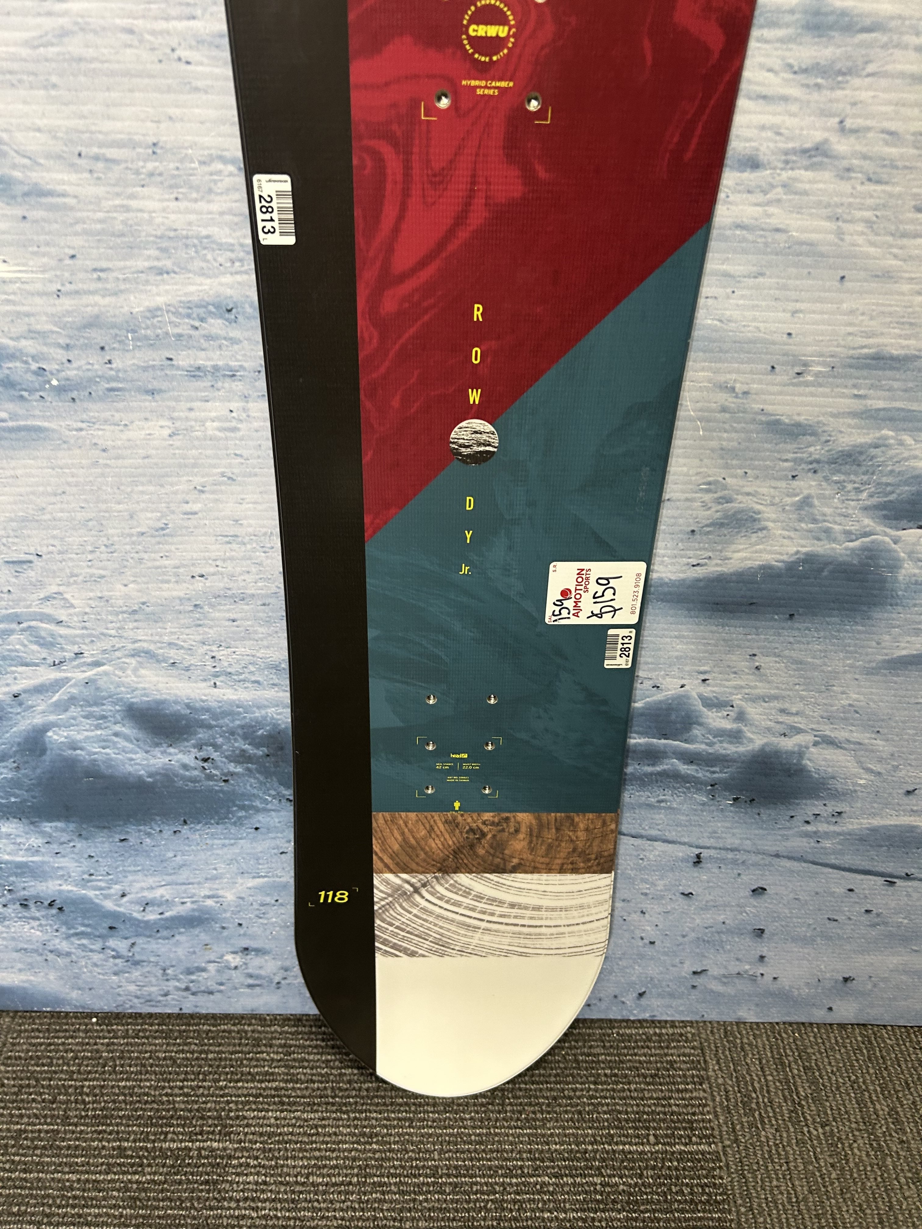 Used Head Rowdy Snowboard - 118CM