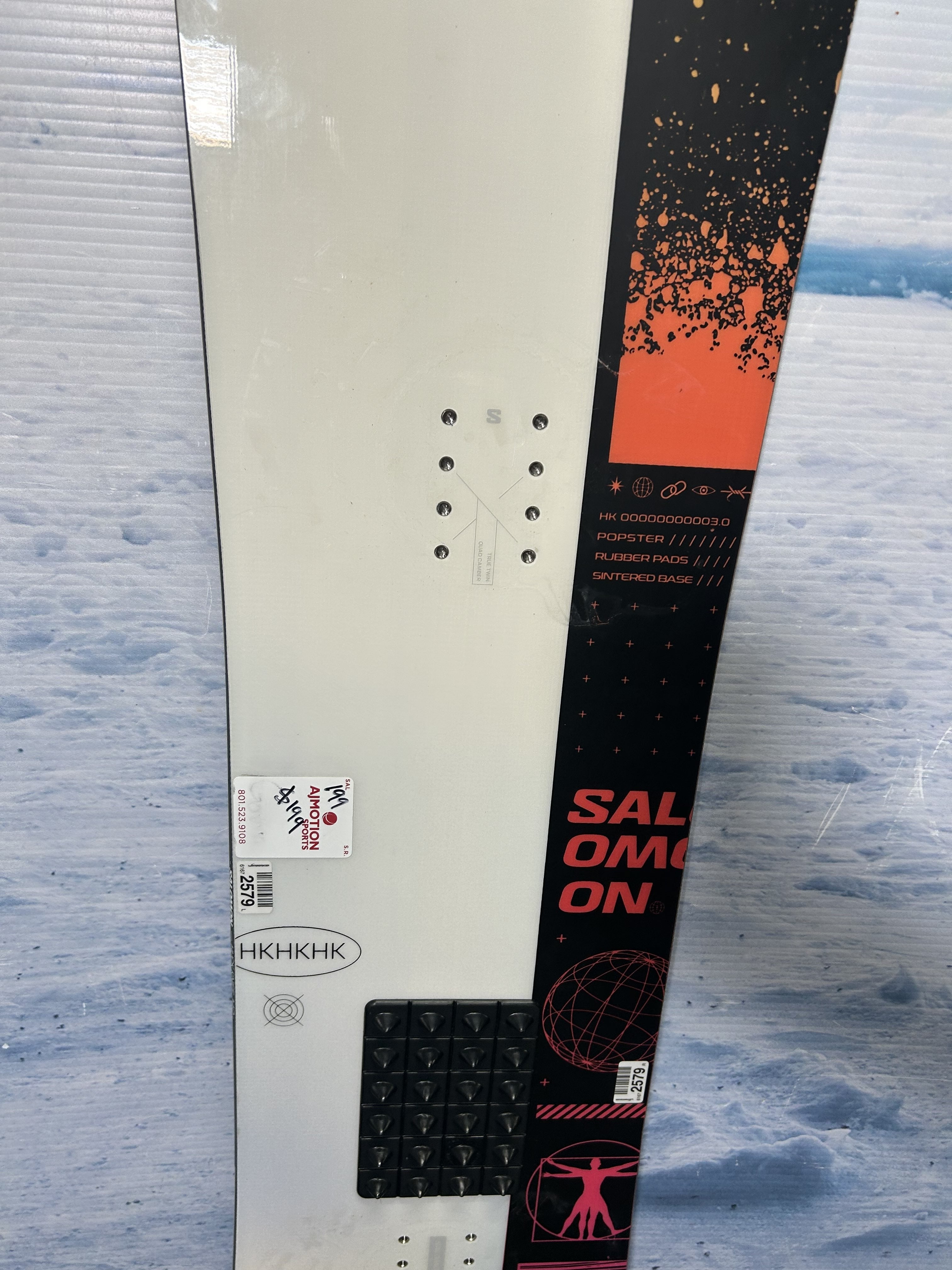 Used Salomon Huck Knife Snowboard - 140CM