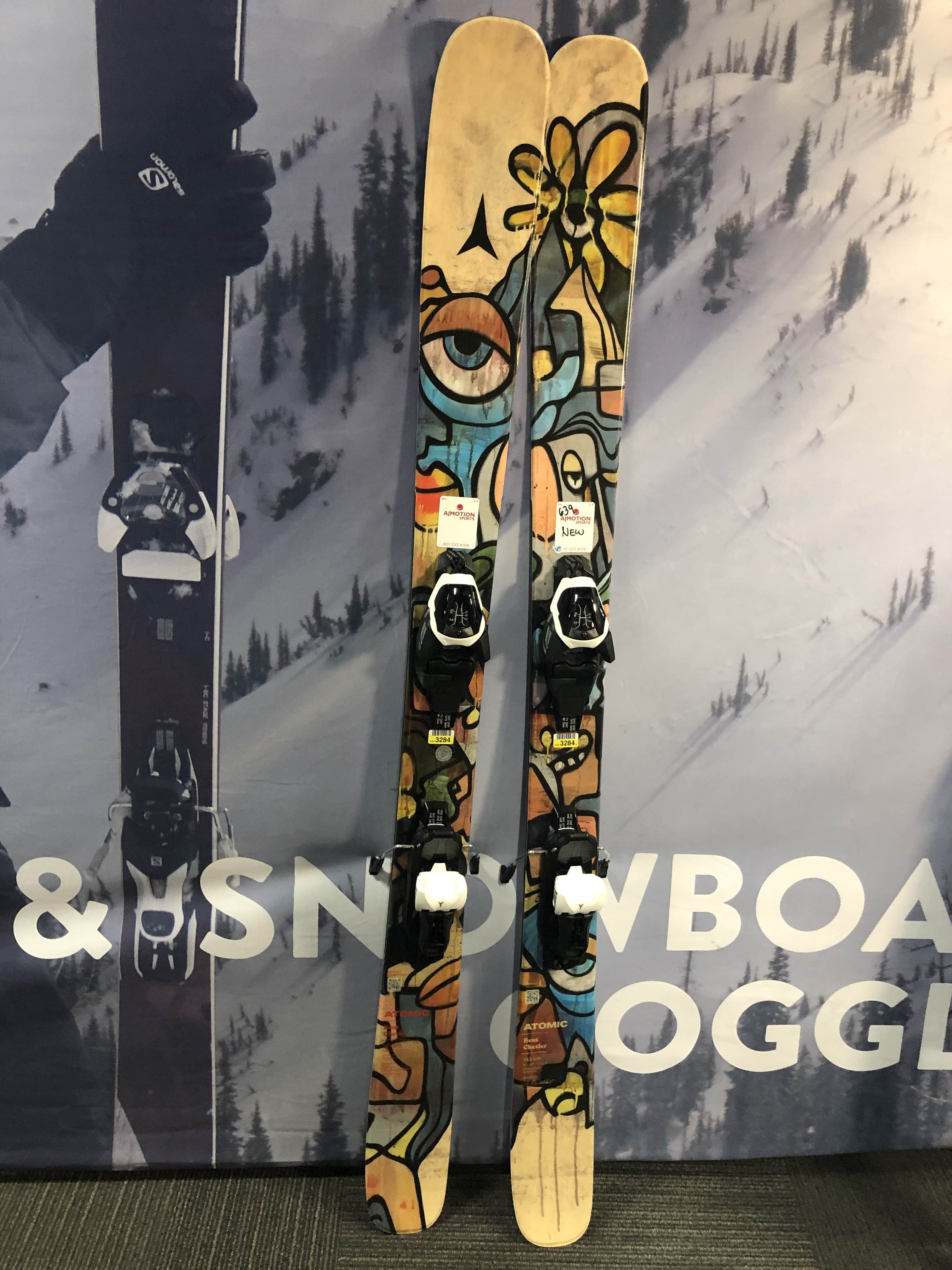 New Atomic Bent Chetler mini 90 143cm 2026 w/ Atomic L6 Bindings