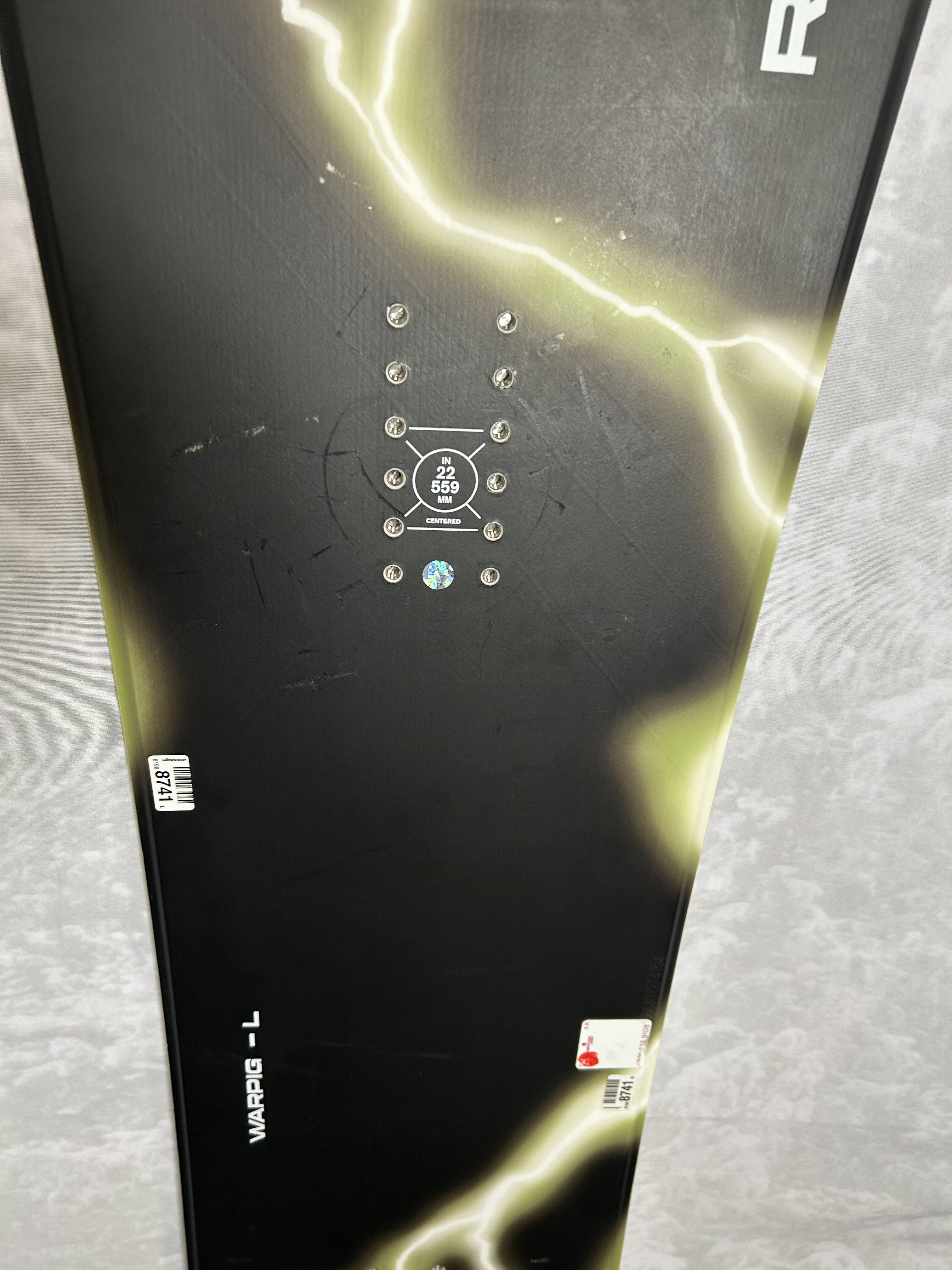 Used 2025 Ride Warpig 154CM Snowboard