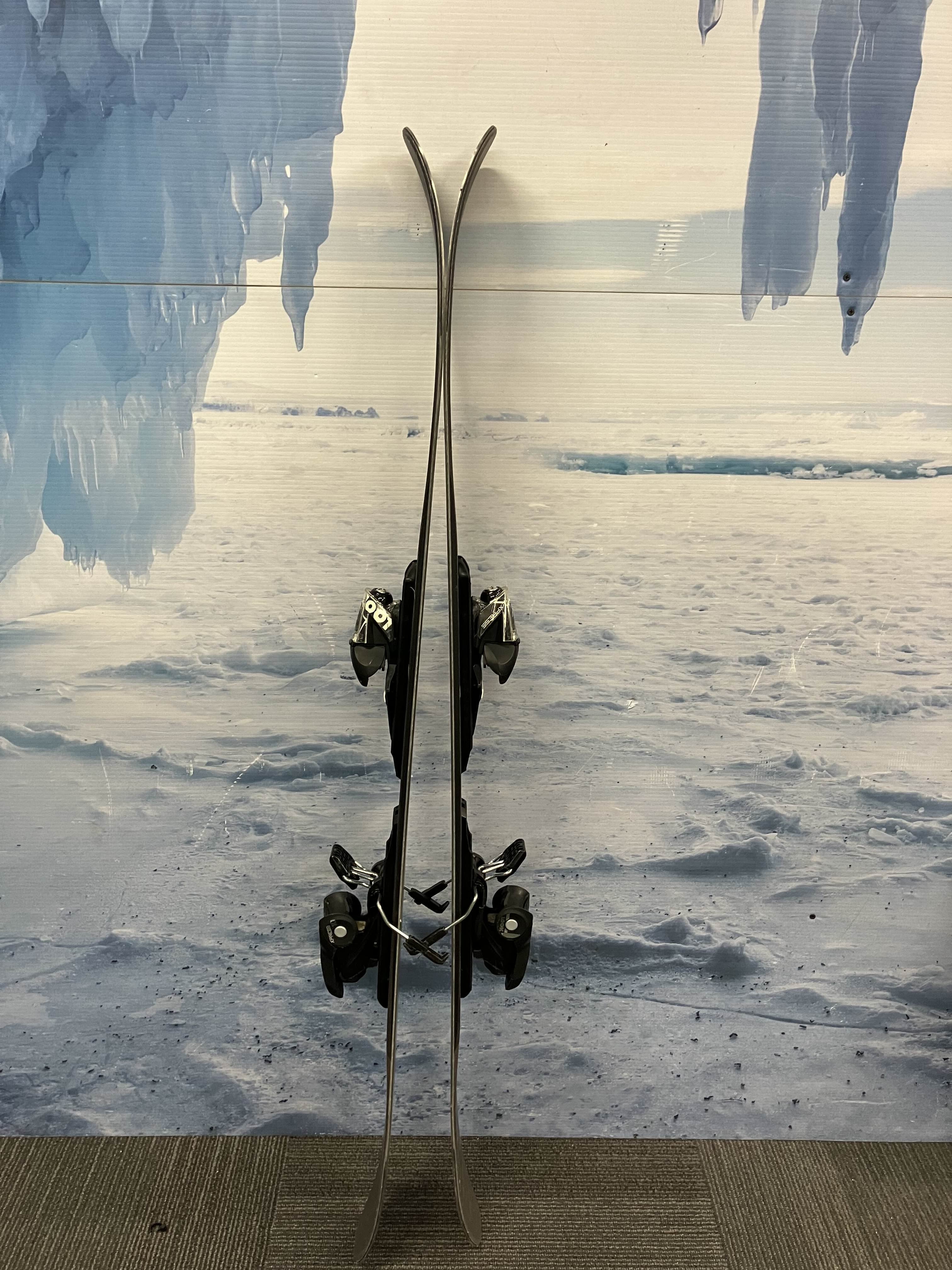 Used Rossignol Sender 90 Pro Skis 140cm w/ Look 10 Bindings