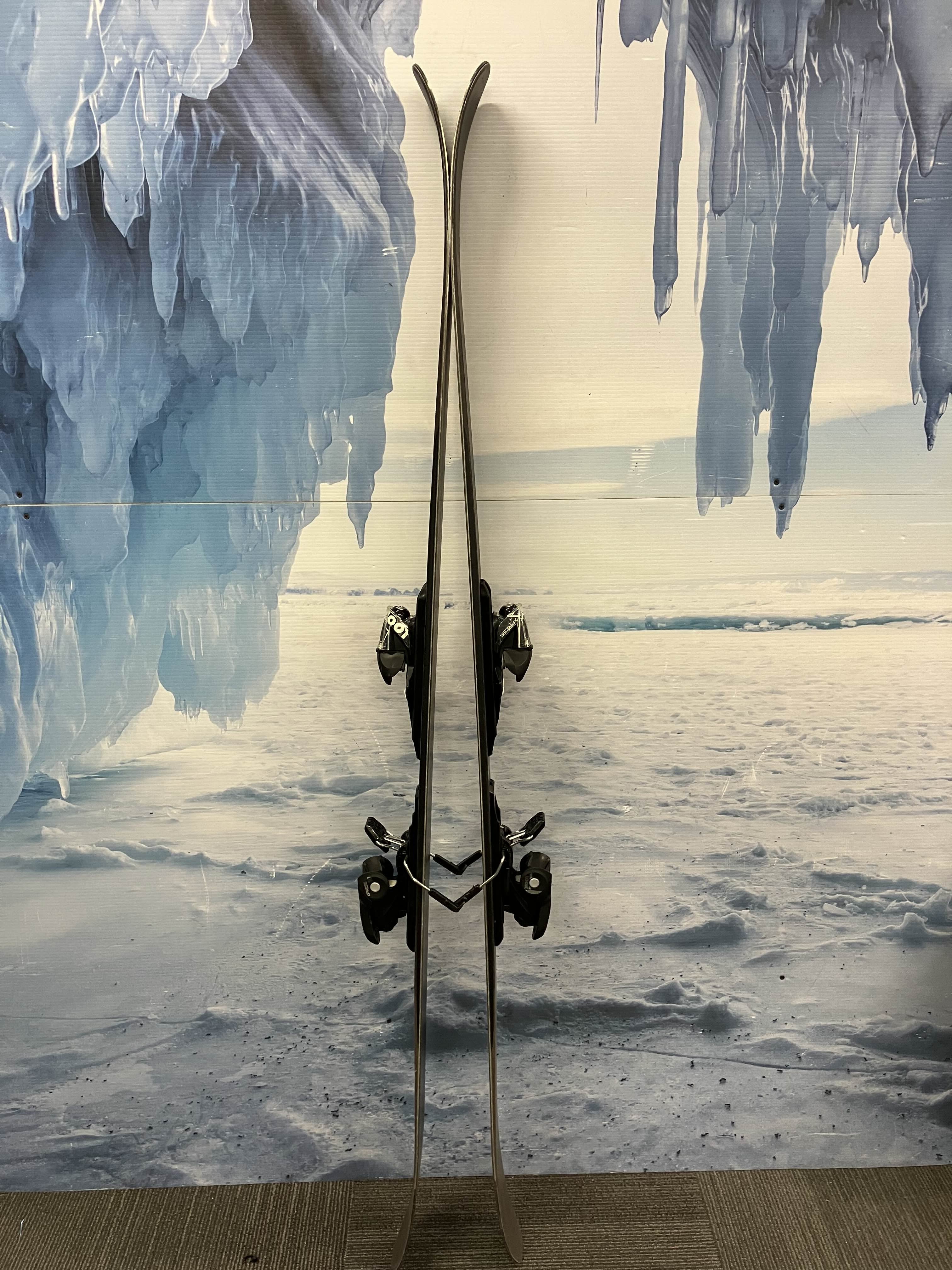Used Rossignol Sender 90 Pro Skis 180cm w/ Look 10 Bindings
