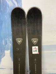 Used Rossignol Sender 90 Pro Skis 160cm w/ Look 10 Demo Bindings