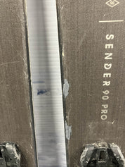 Used Rossignol Sender 90 Pro Skis 160cm w/ Look 10 Demo Bindings