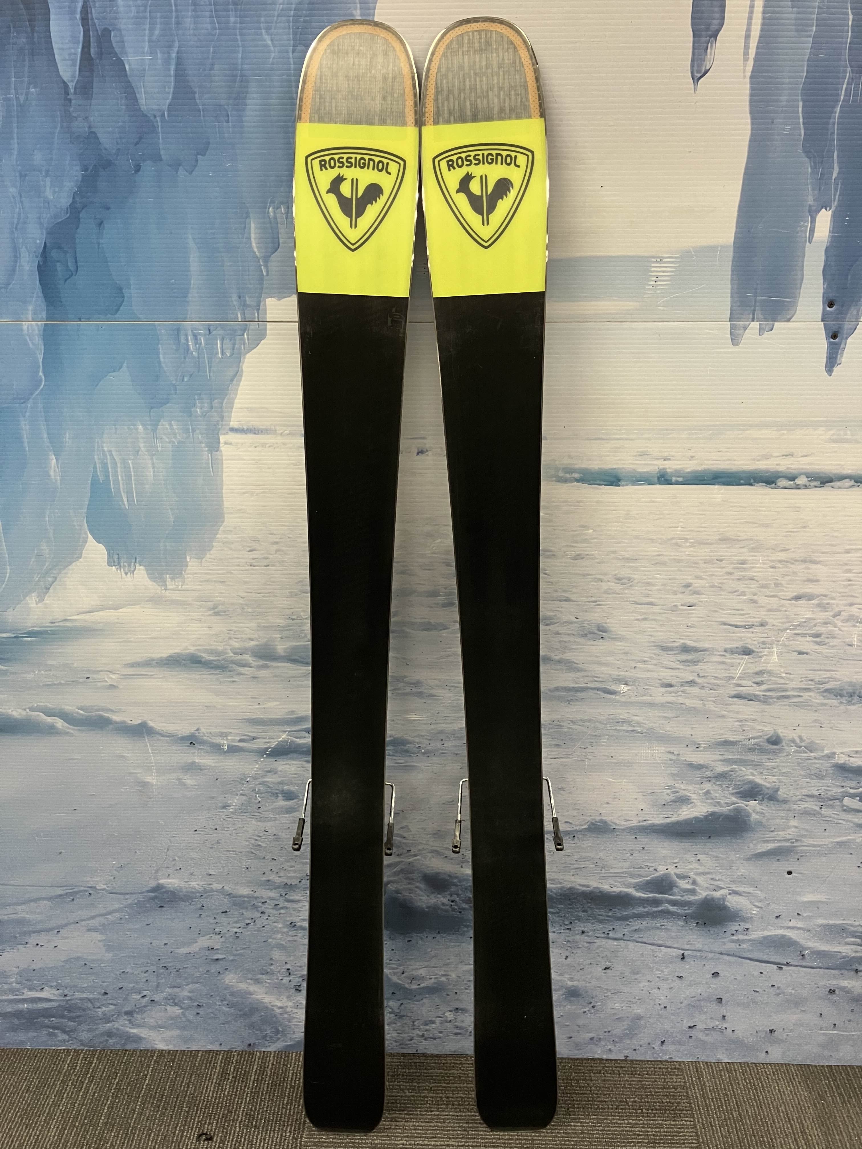 Used Rossignol Sender 104 TI 154cm Skis w/ Look 12 Demo Bindings