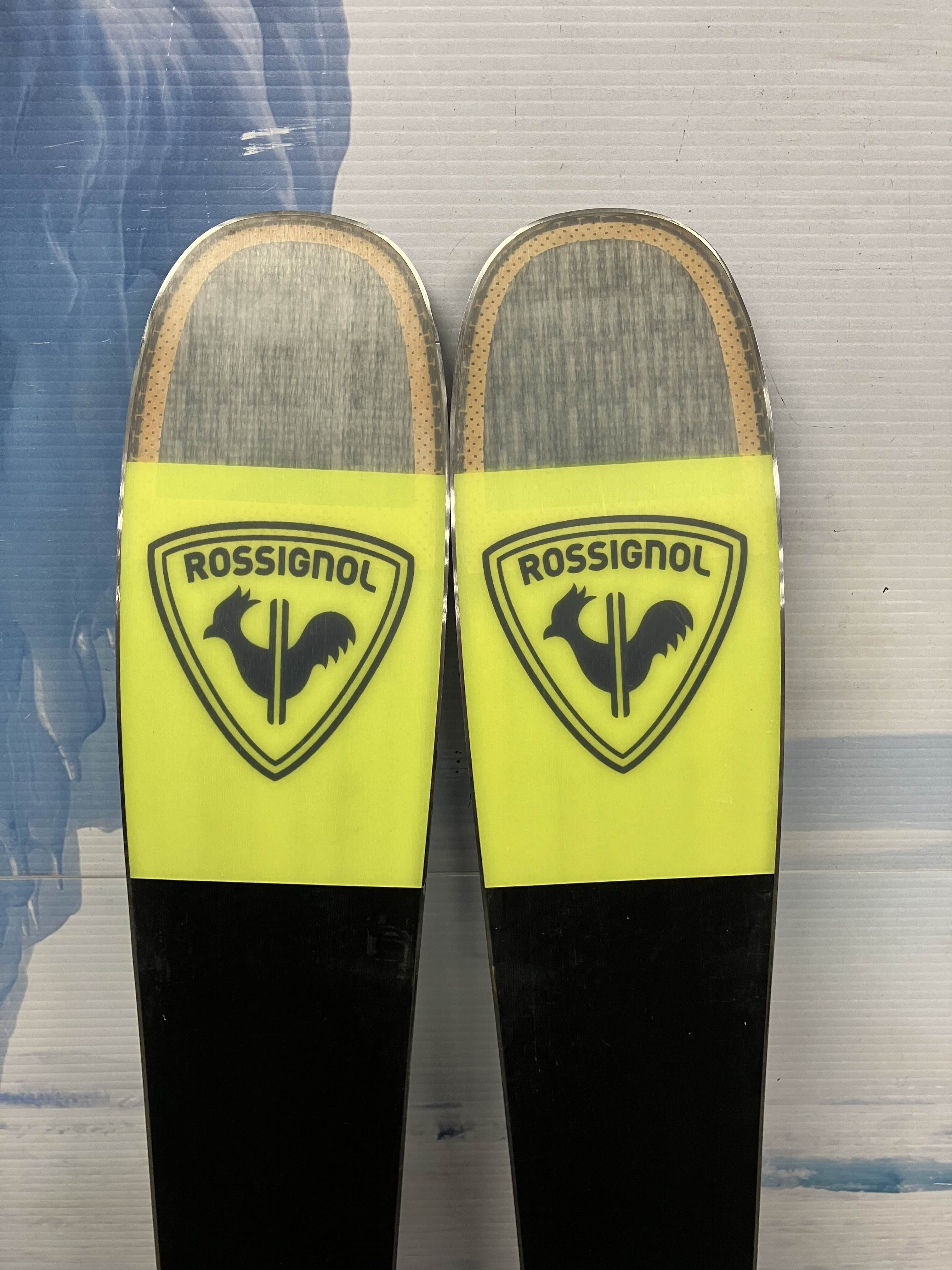 Used Rossignol Sender 104 TI 154cm Skis w/ Look 12 Demo Bindings