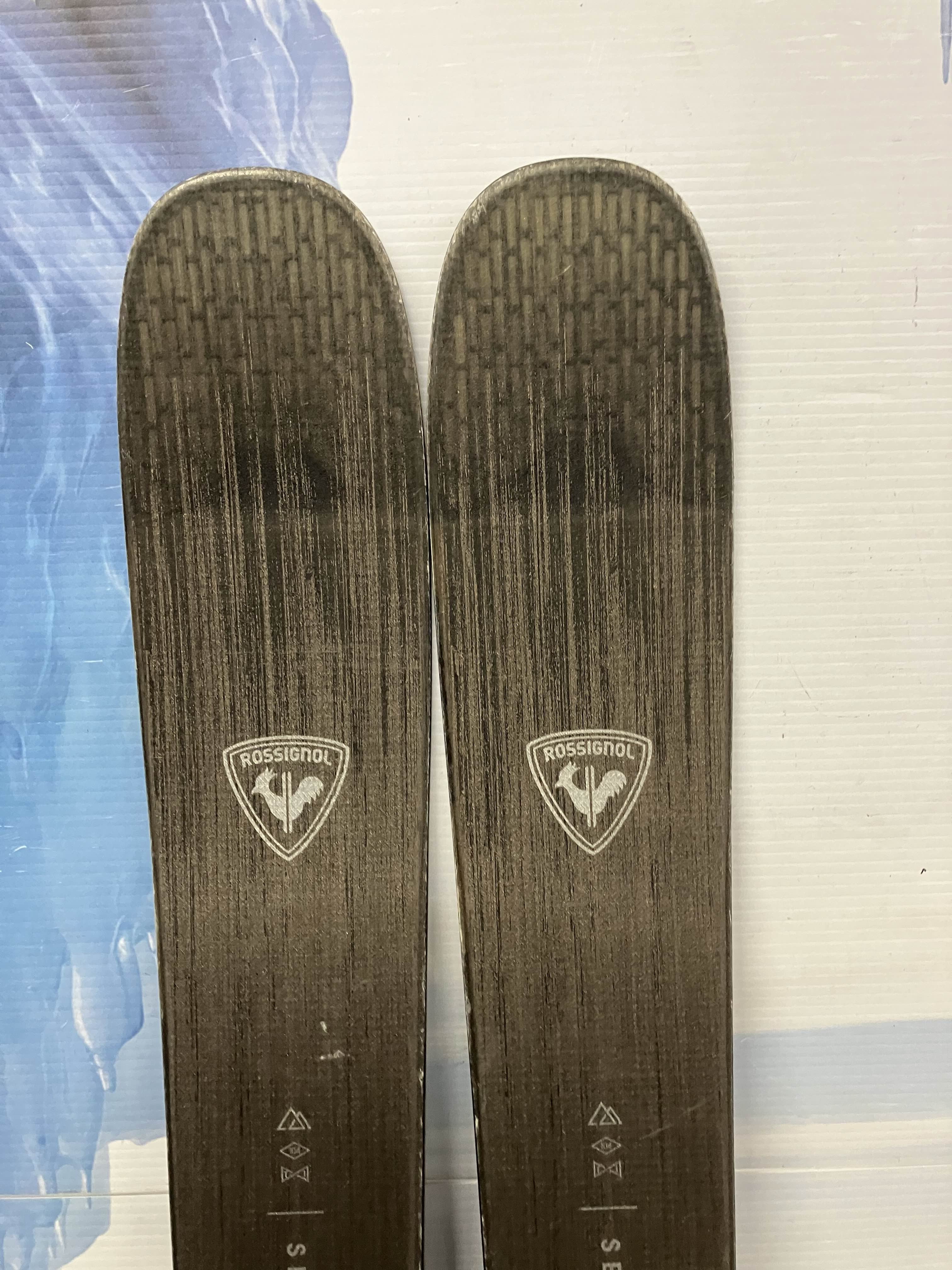 Used Rossignol Sender 104 TI 172cm Skis w/ Look 12 Demo Bindings