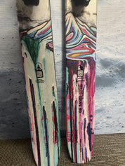Used 2025 Atomic Bent Chetler 90 184cm Skis w/ Salomon Strive 11 Demo Binding