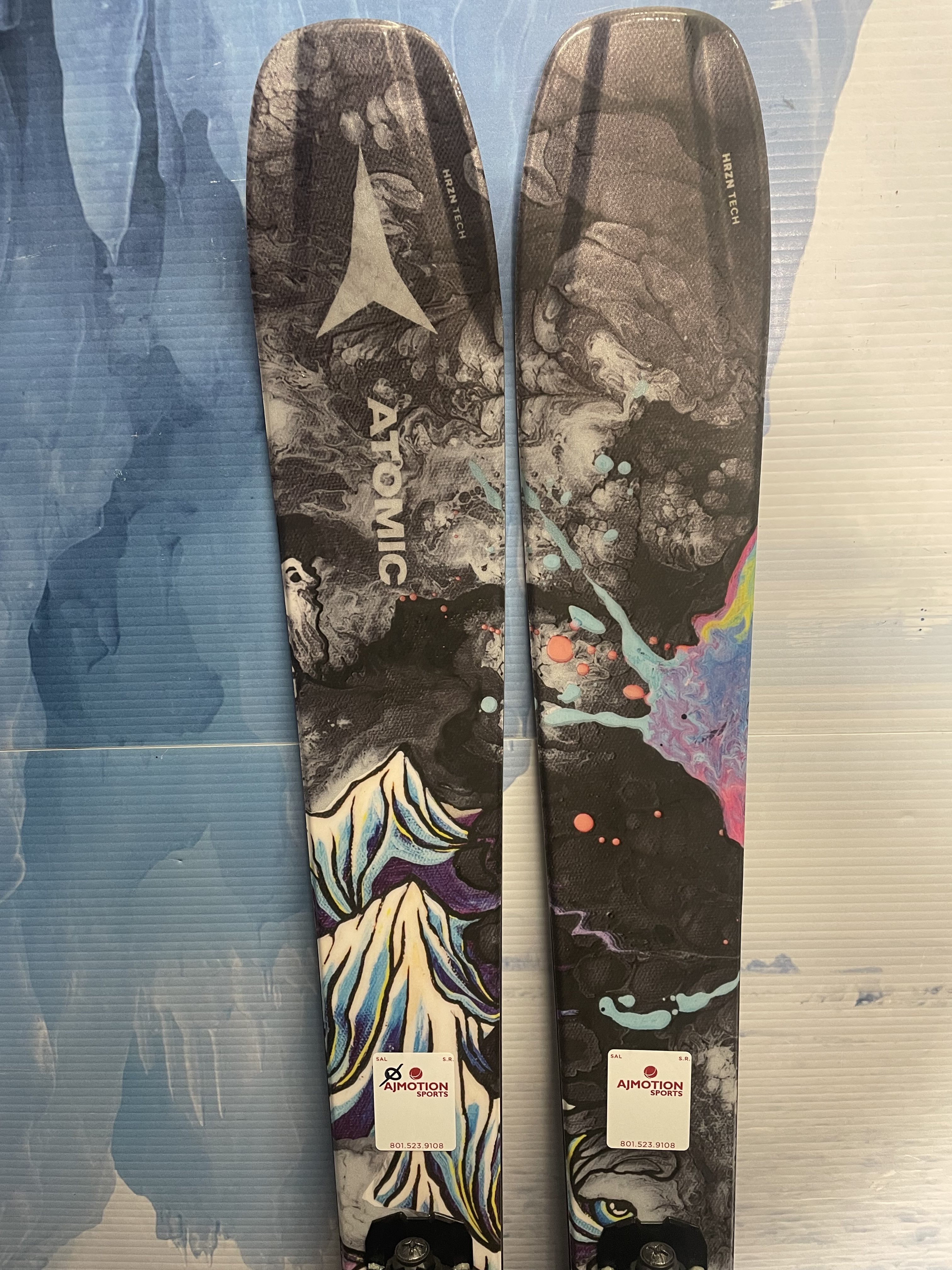Used 2025 Atomic Bent Chetler 90 157cm Skis w/ Salomon Strive 11 Demo Binding