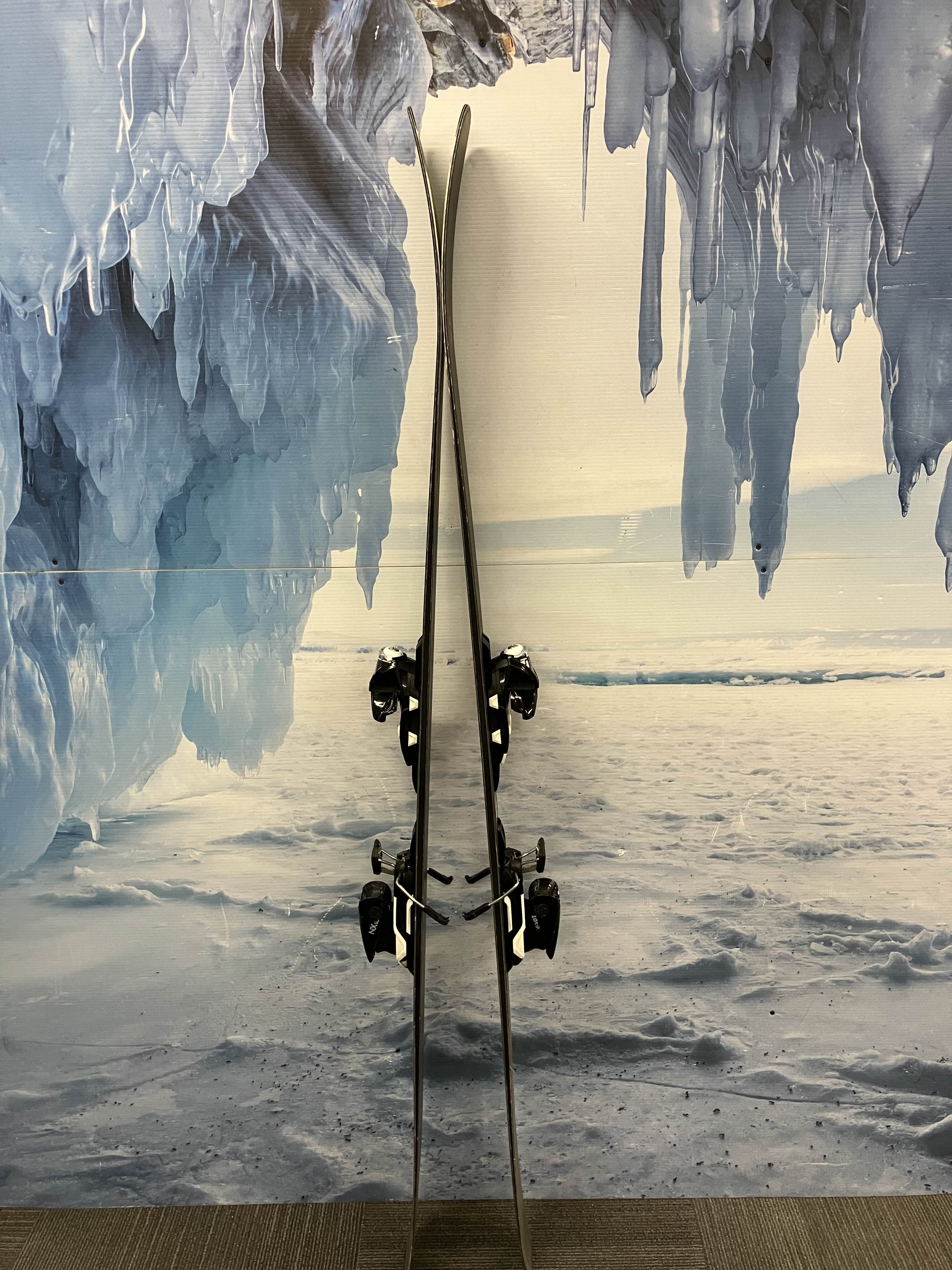 Used Rossignol Sender 104 TI 186cm Skis w/ Look 12 Demo Bindings