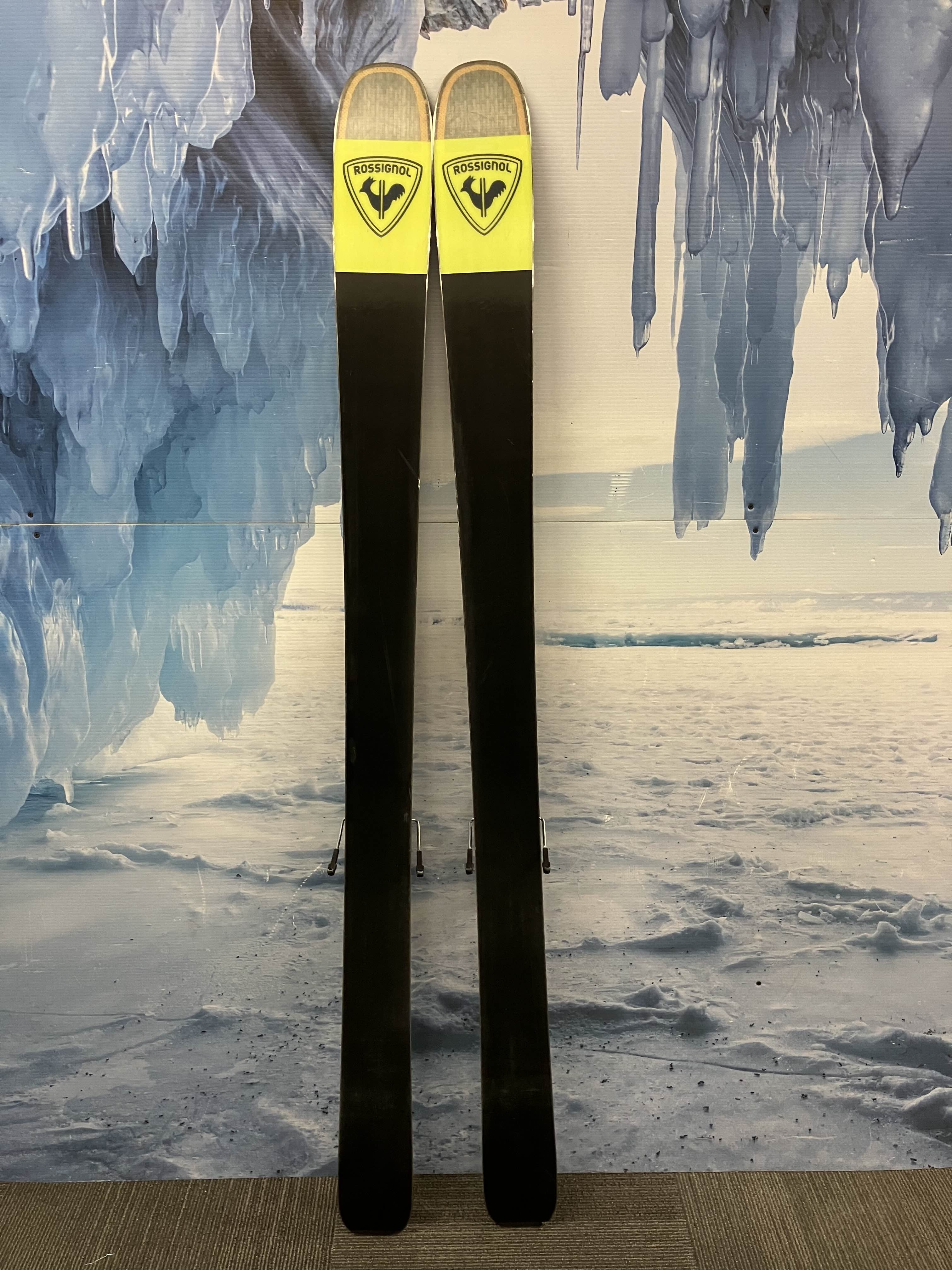 Used Rossignol Sender 104 TI 186cm Skis w/ Look 12 Demo Bindings
