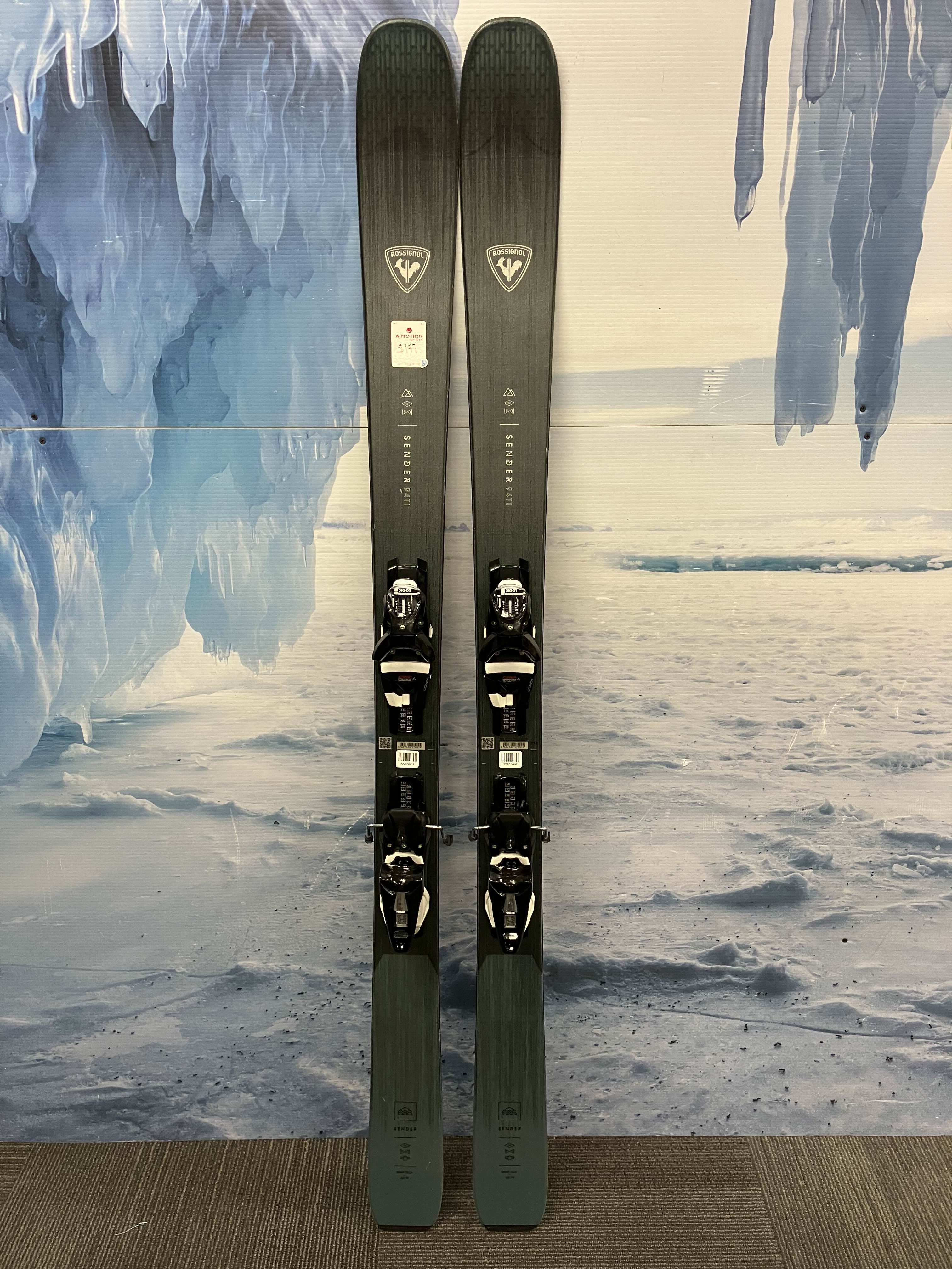 Used Rossignol Sender 94 TI 172cm Skis w/ Look 12 Demo Bindings