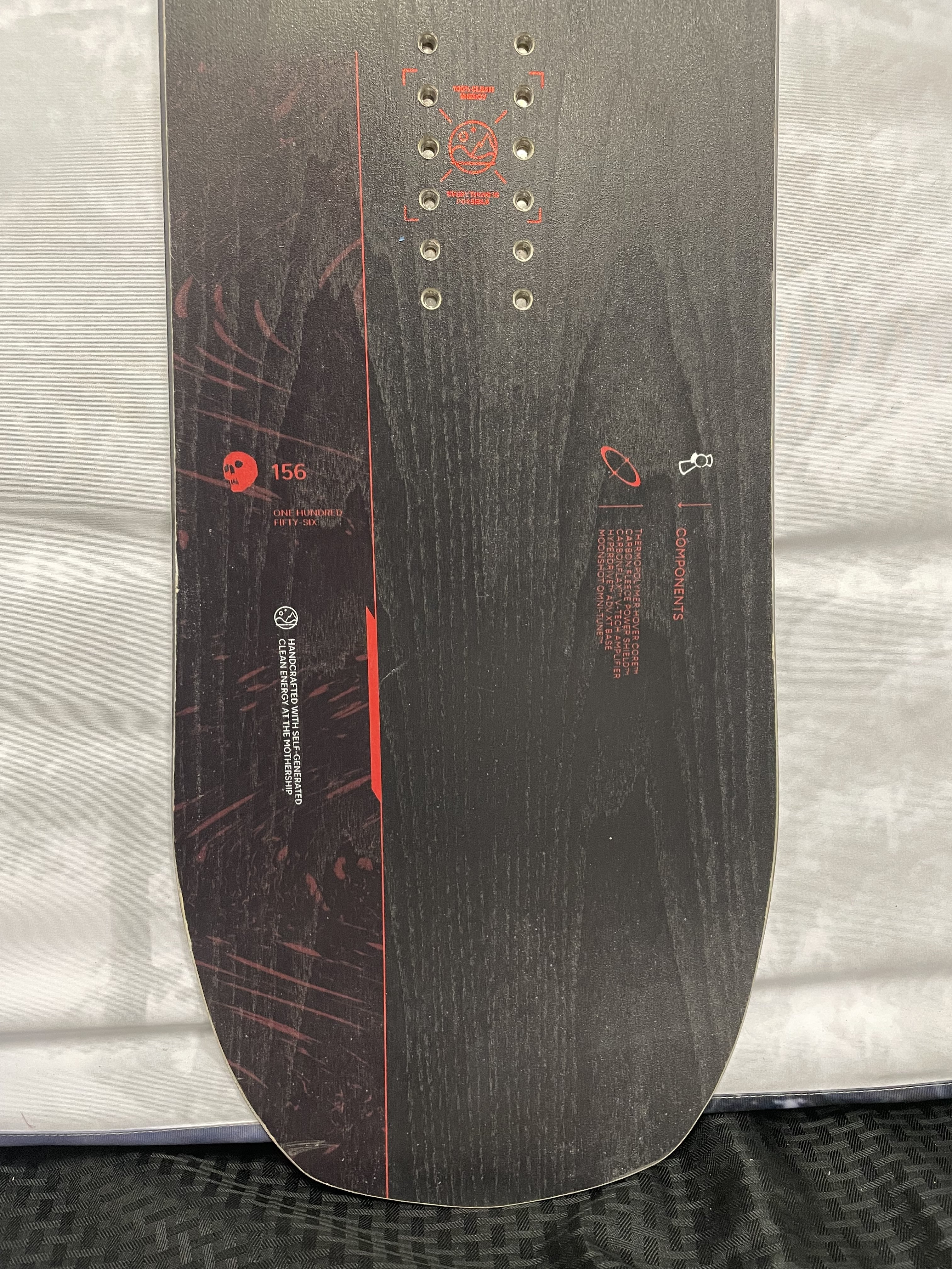 Lightly Used 2025 Capita Black Snowboard of Death Snowboard 156cm