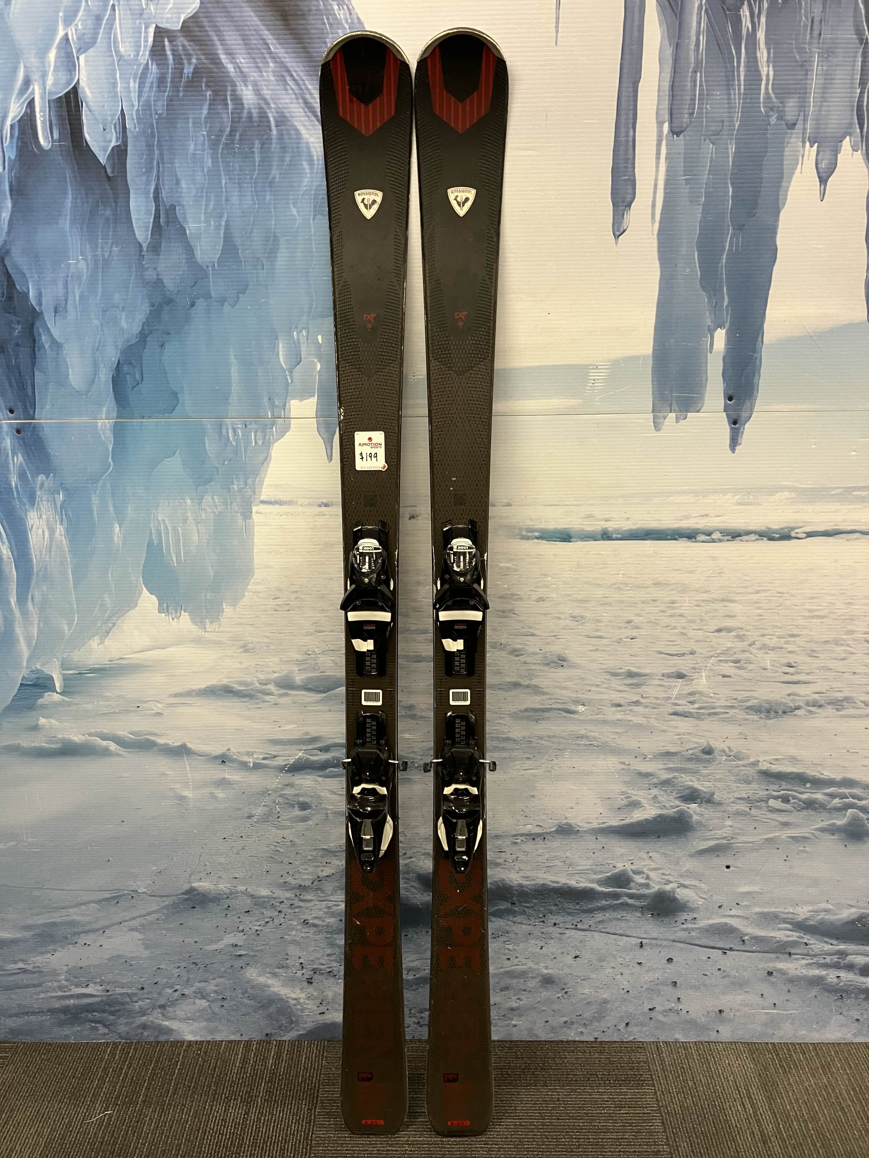 Used Rossignol Experience 86 Ti 176cm Skis w/ Look 12 Demo Bindings