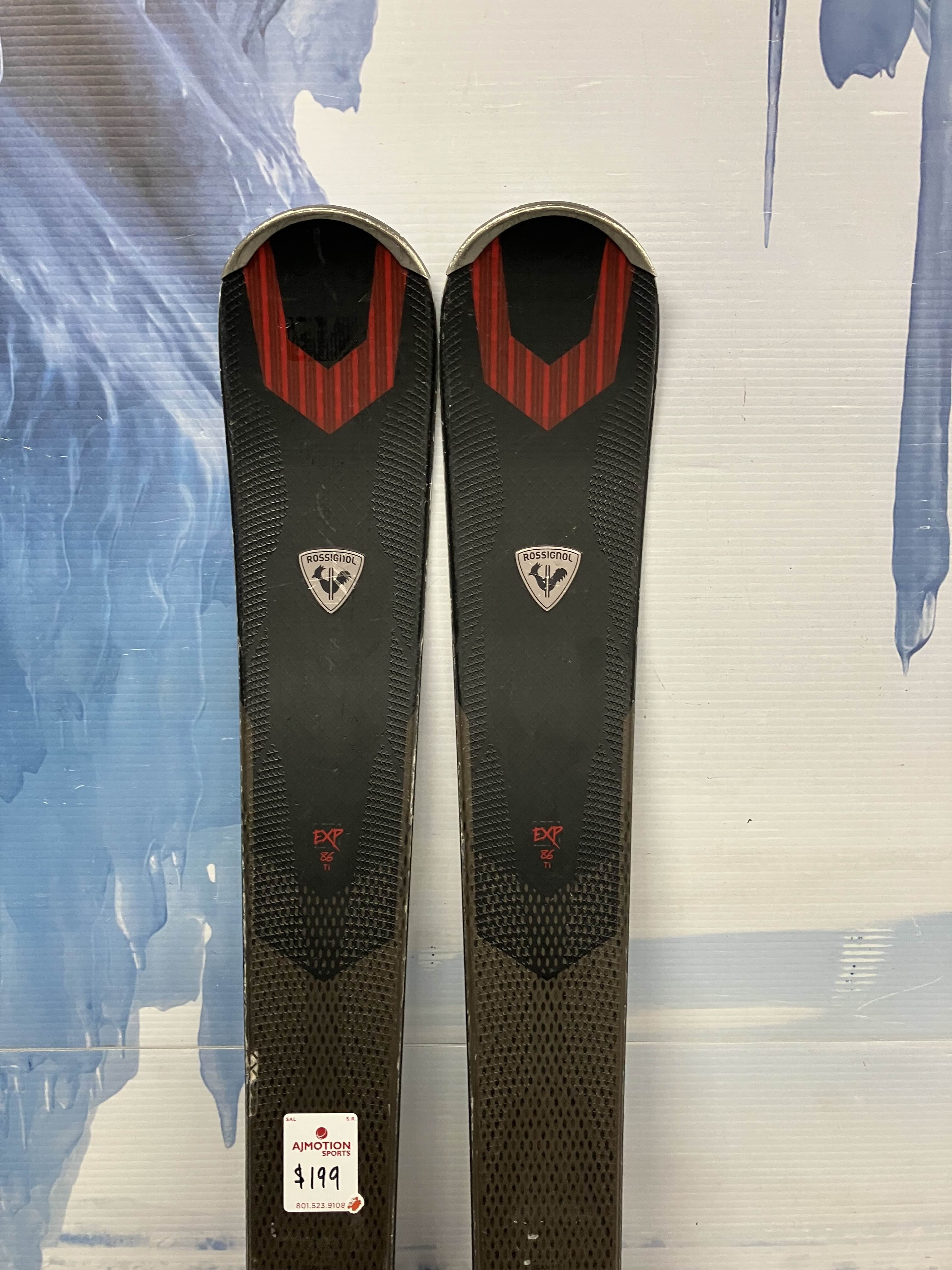 Used Rossignol Experience 86 Ti 176cm Skis w/ Look 12 Demo Bindings