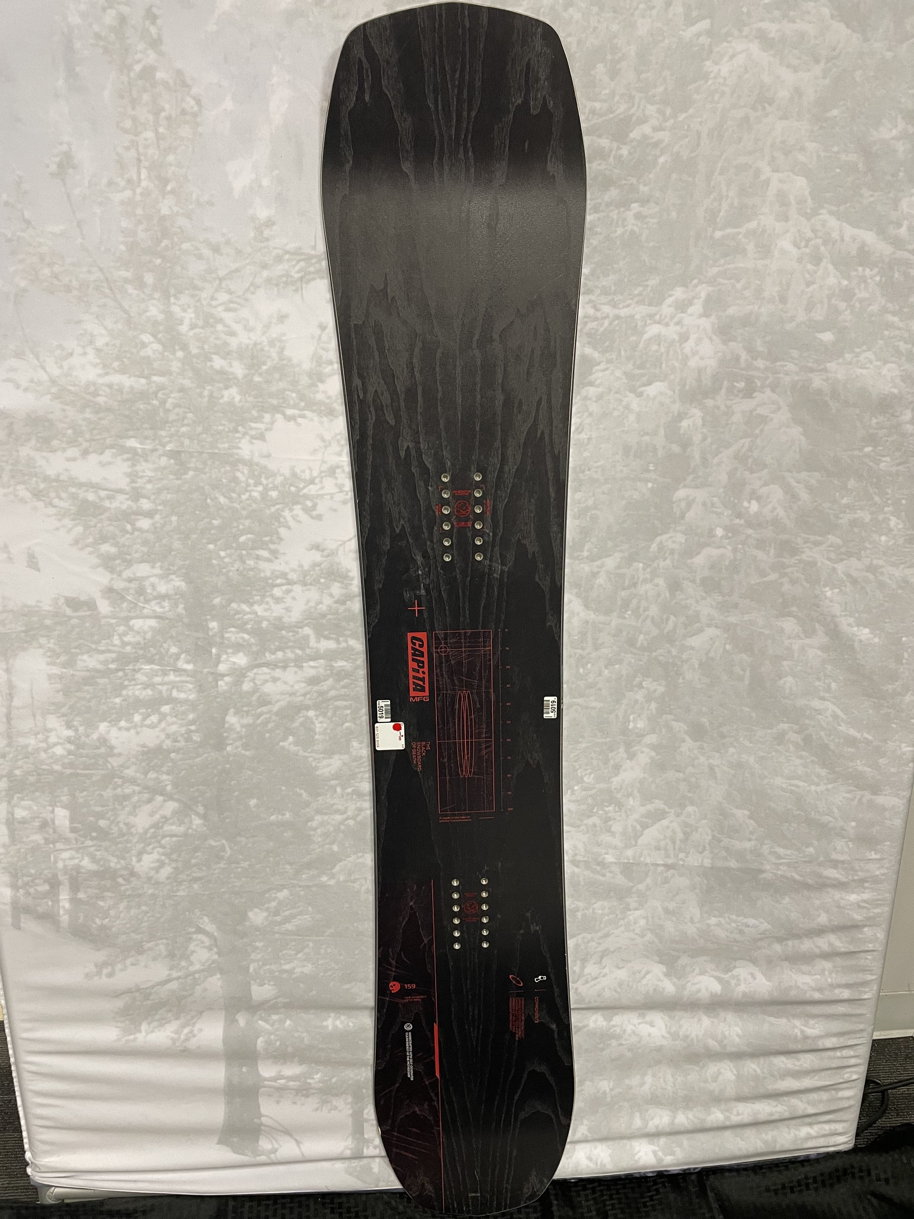 CAPITA THE BLACK OF DEATH 159センチ Capita Black Snowboard of