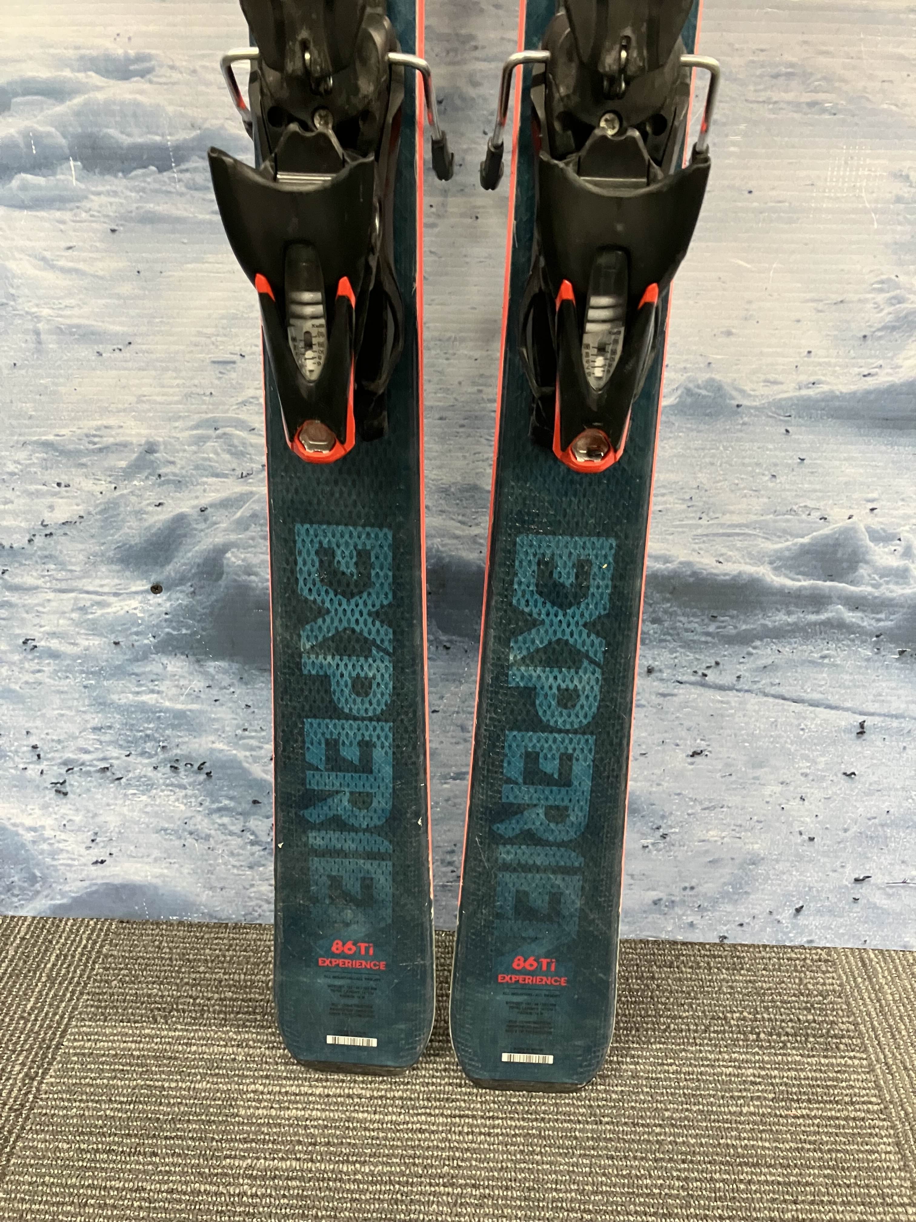 Used Rossignol Experience 86 Ti 167cm Skis w/ Look 14 Demo Bindings