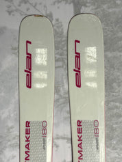 Lightly used Elan Playmaker 101 -180 cm Skis w/ Tyrolla Attack 14