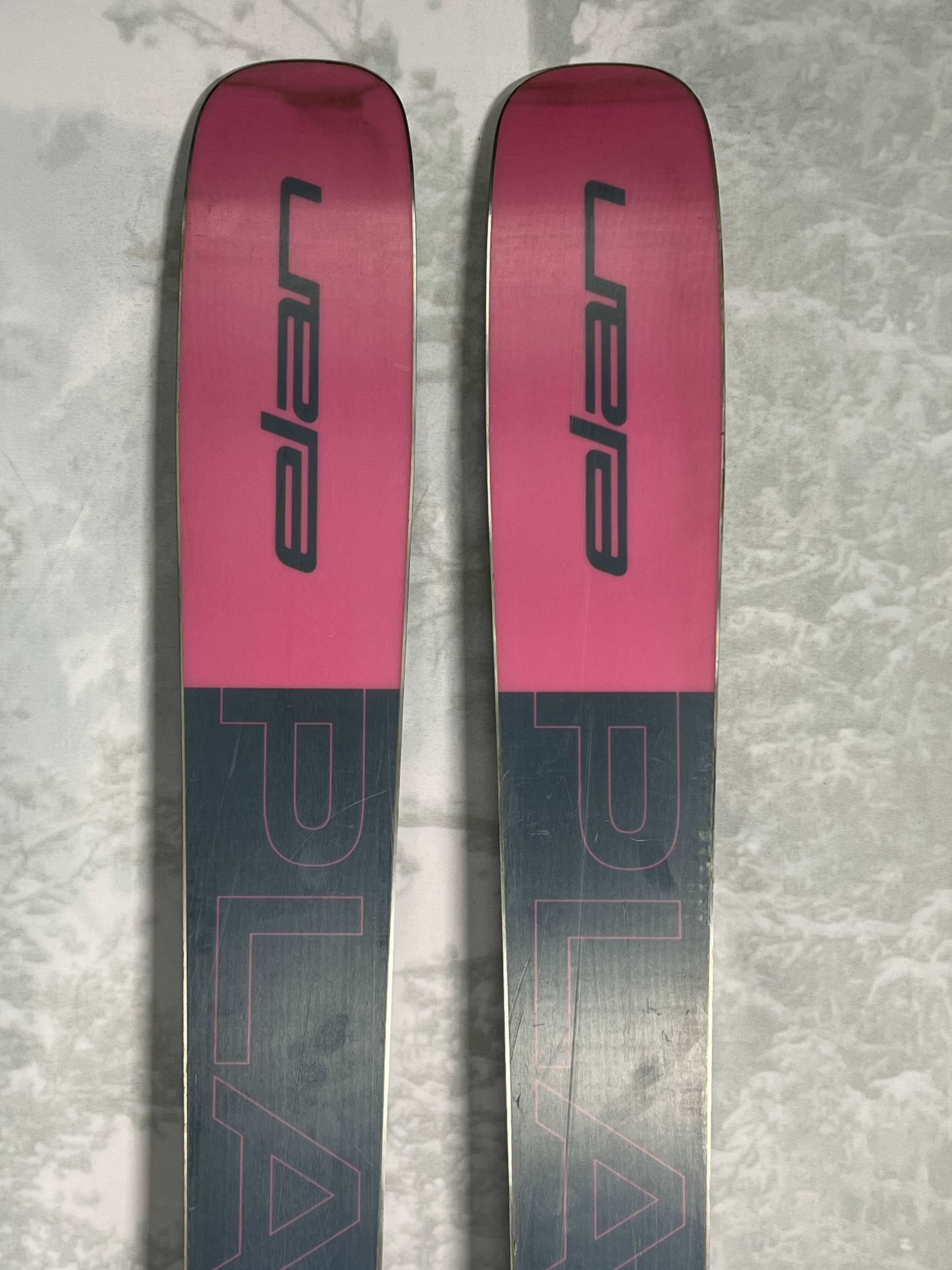 Lightly used Elan Playmaker 101 -180 cm Skis w/ Tyrolla Attack 14