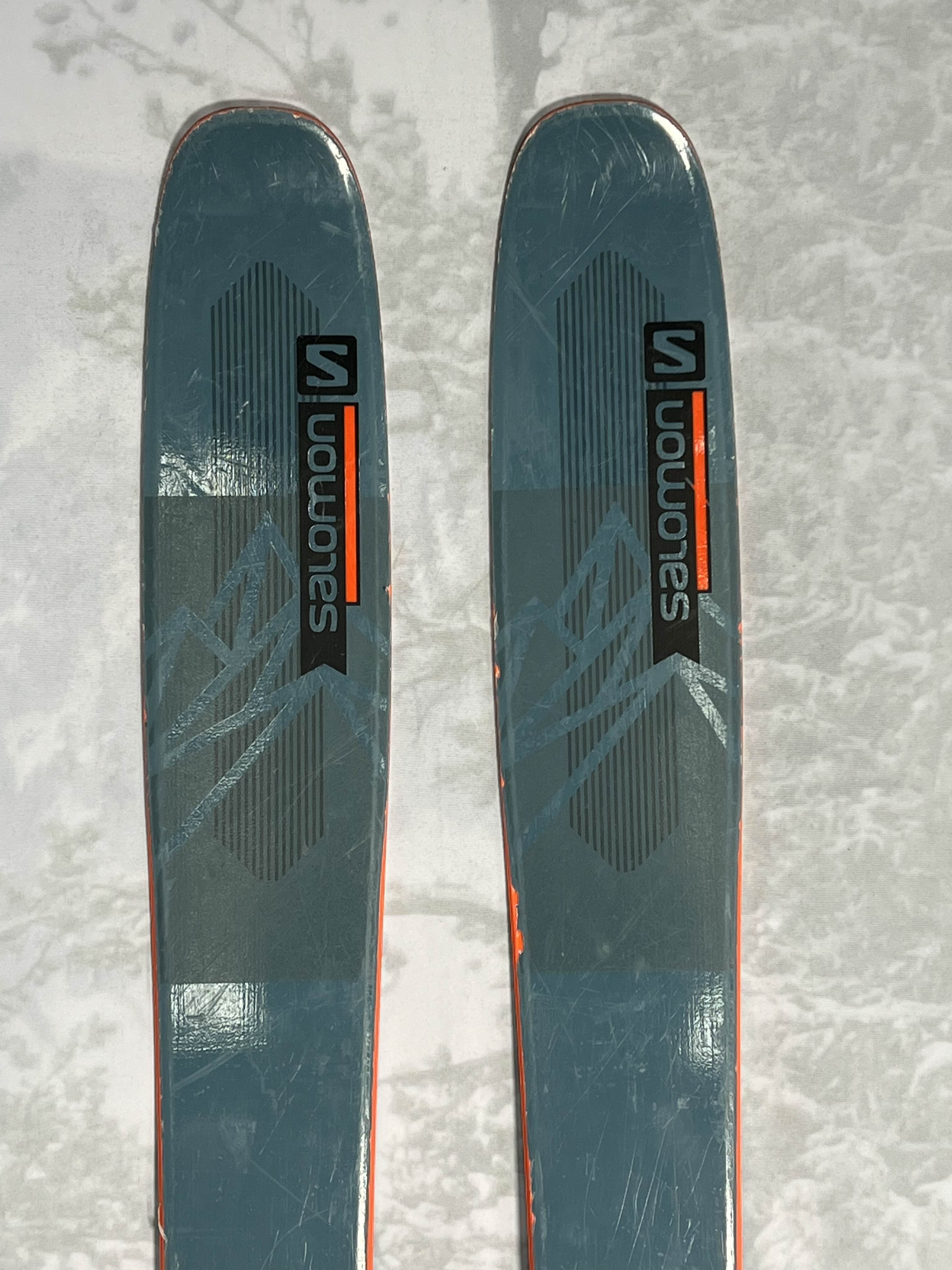 Used 2023 Salomon QST 98 176 Skis w/ Armada GW 13 Bindings
