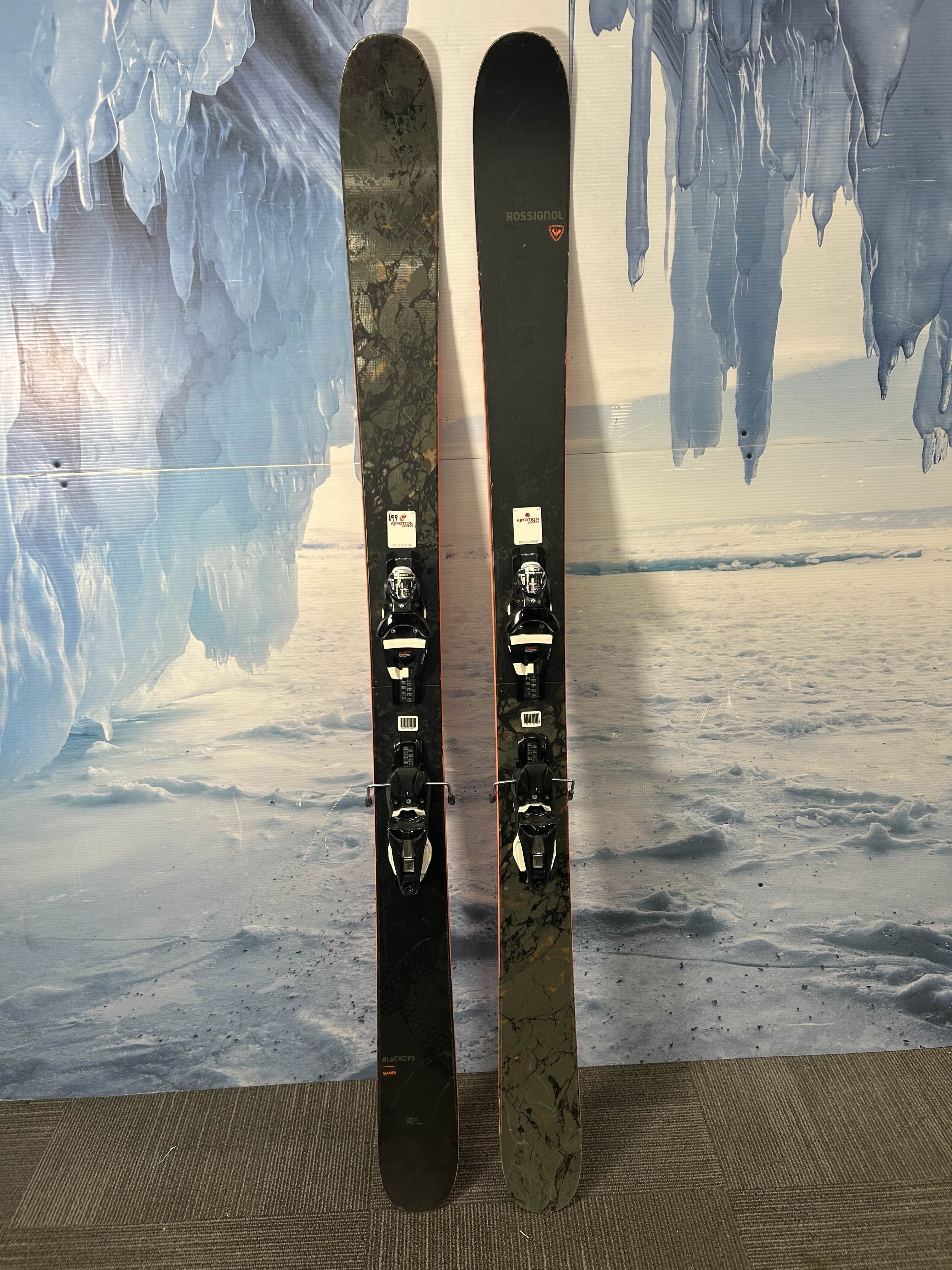 Used 2022 Rossignol Blackops Gamer 118 Ski w/ Look Nx 12 Demo Bindings - 186CM