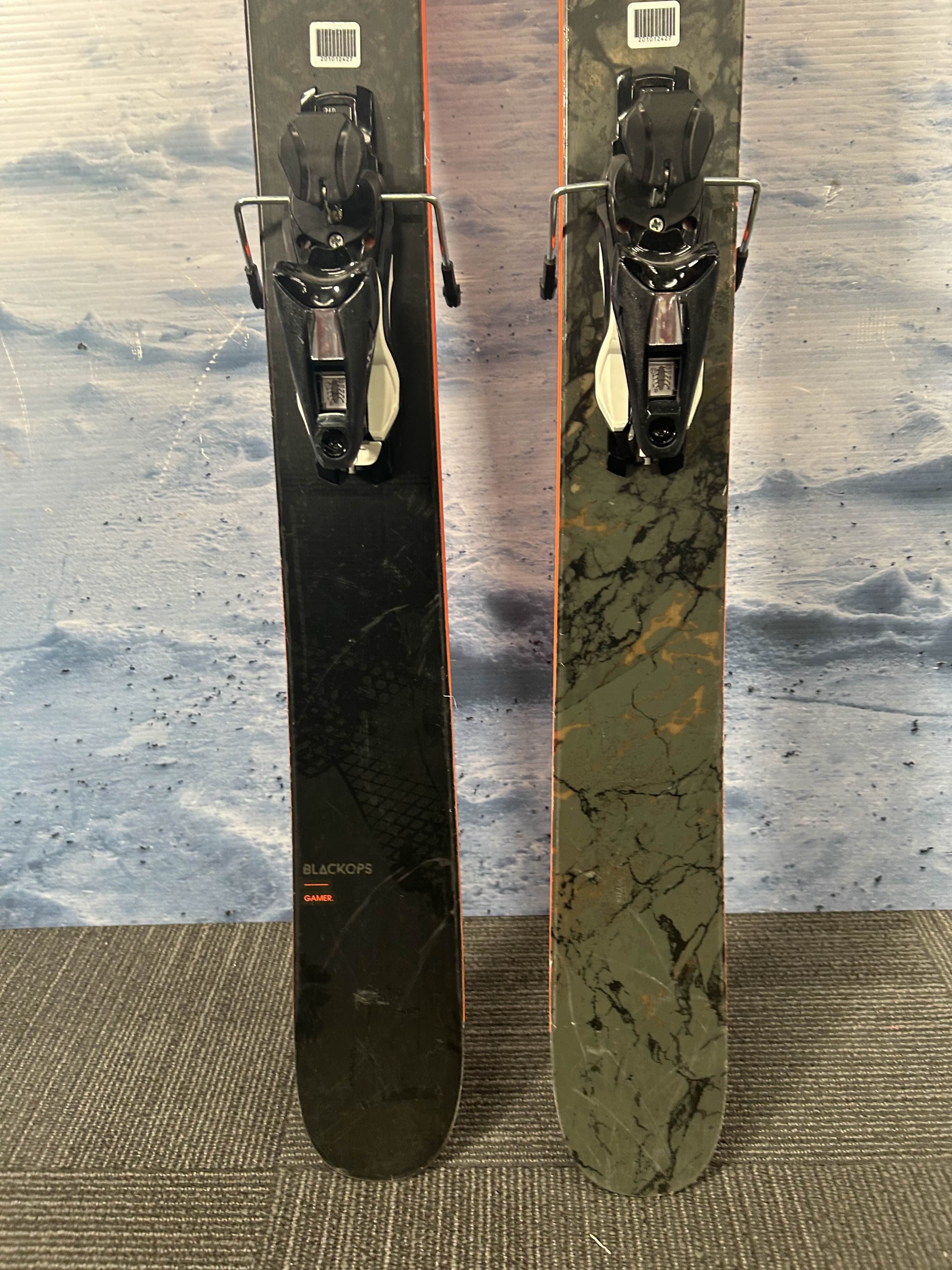 Used 2022 Rossignol Blackops Gamer 118 Ski w/ Look Nx 12 Demo Bindings - 186CM