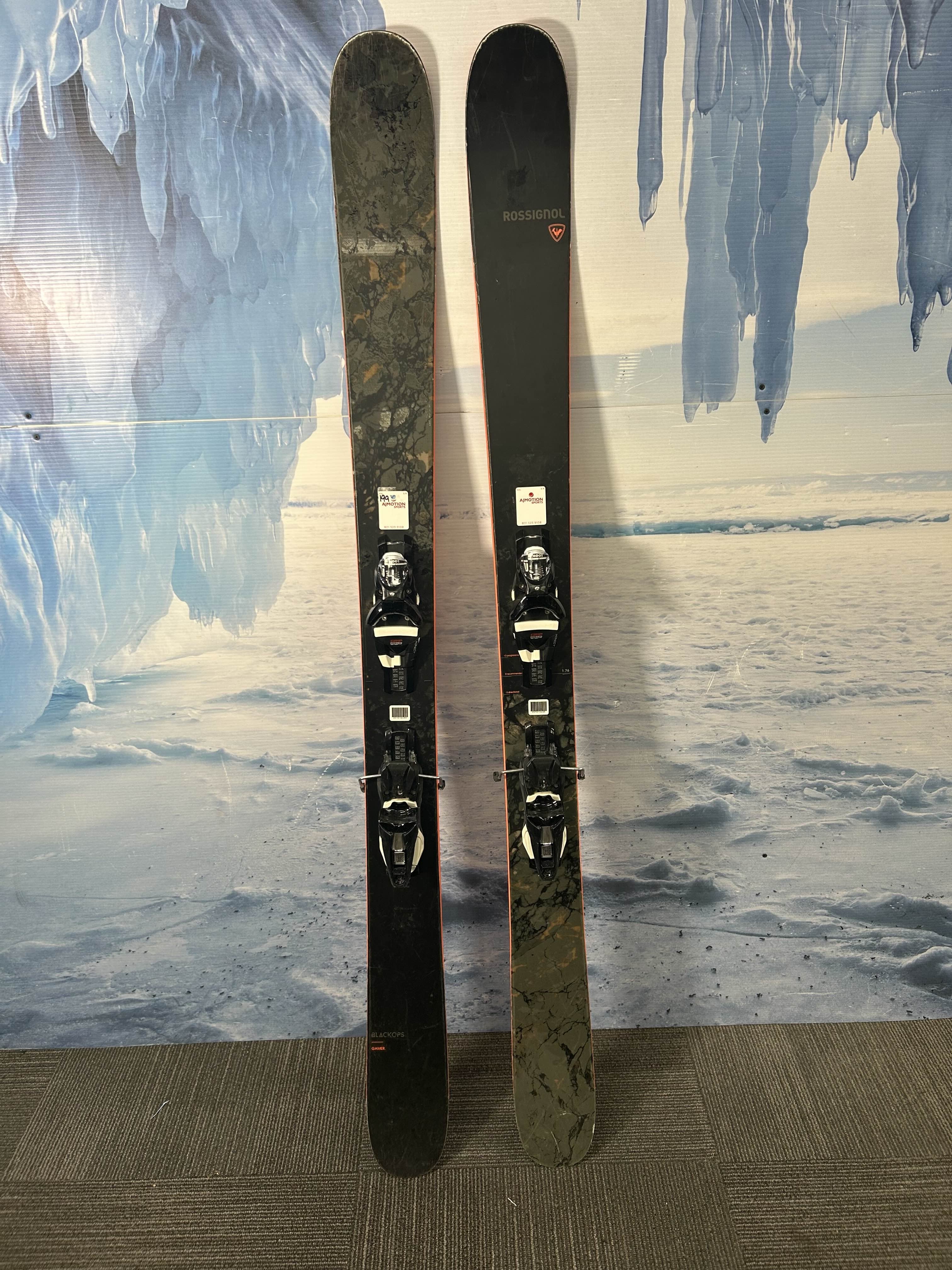 Used 2022 Rossignol Blackops Gamer 118 Ski w/ Look Nx 12 Demo Bindings - 176CM