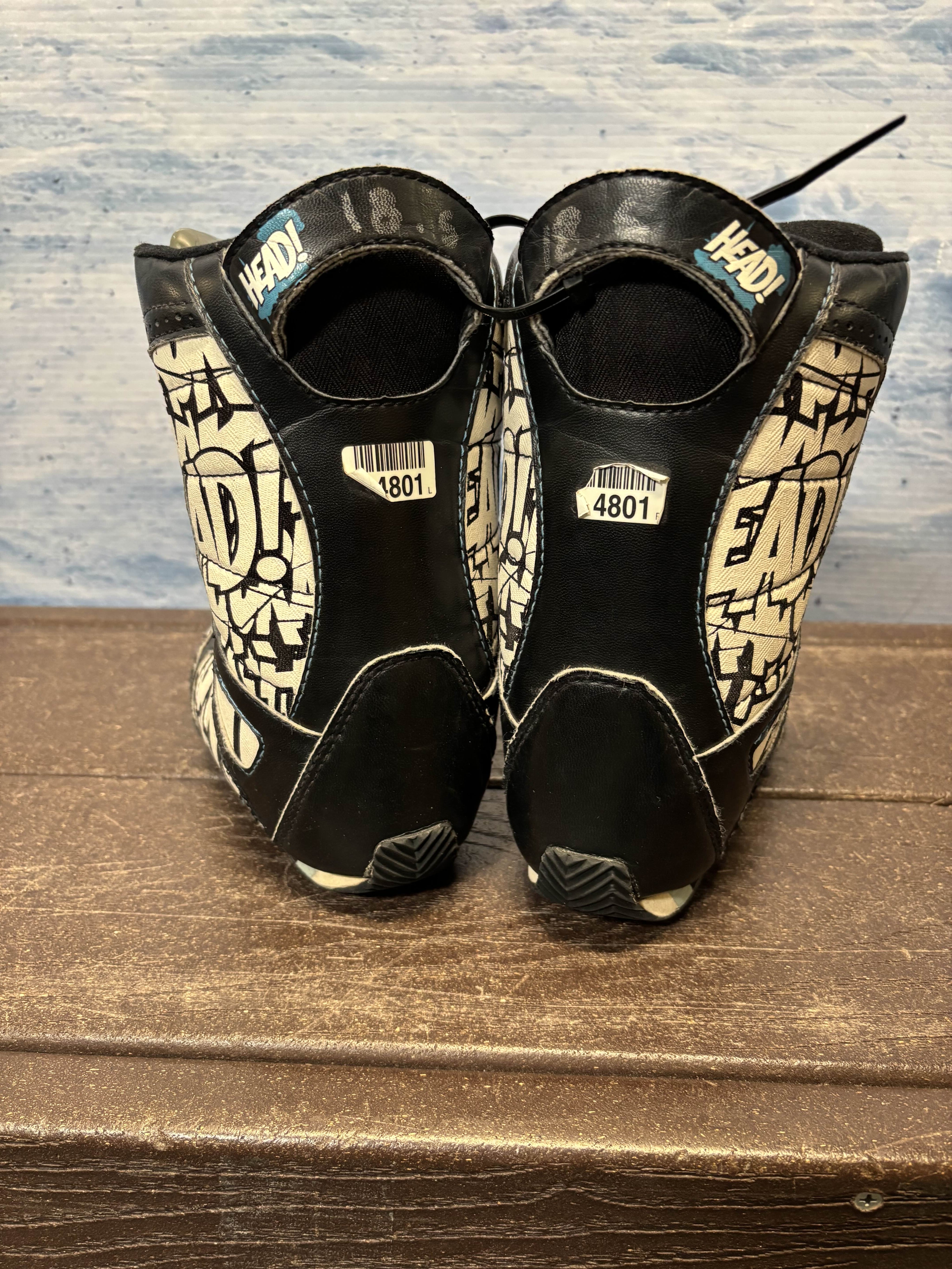 Used Head 450 RC Jr 18.5 BOA Kids Snowboard Boots