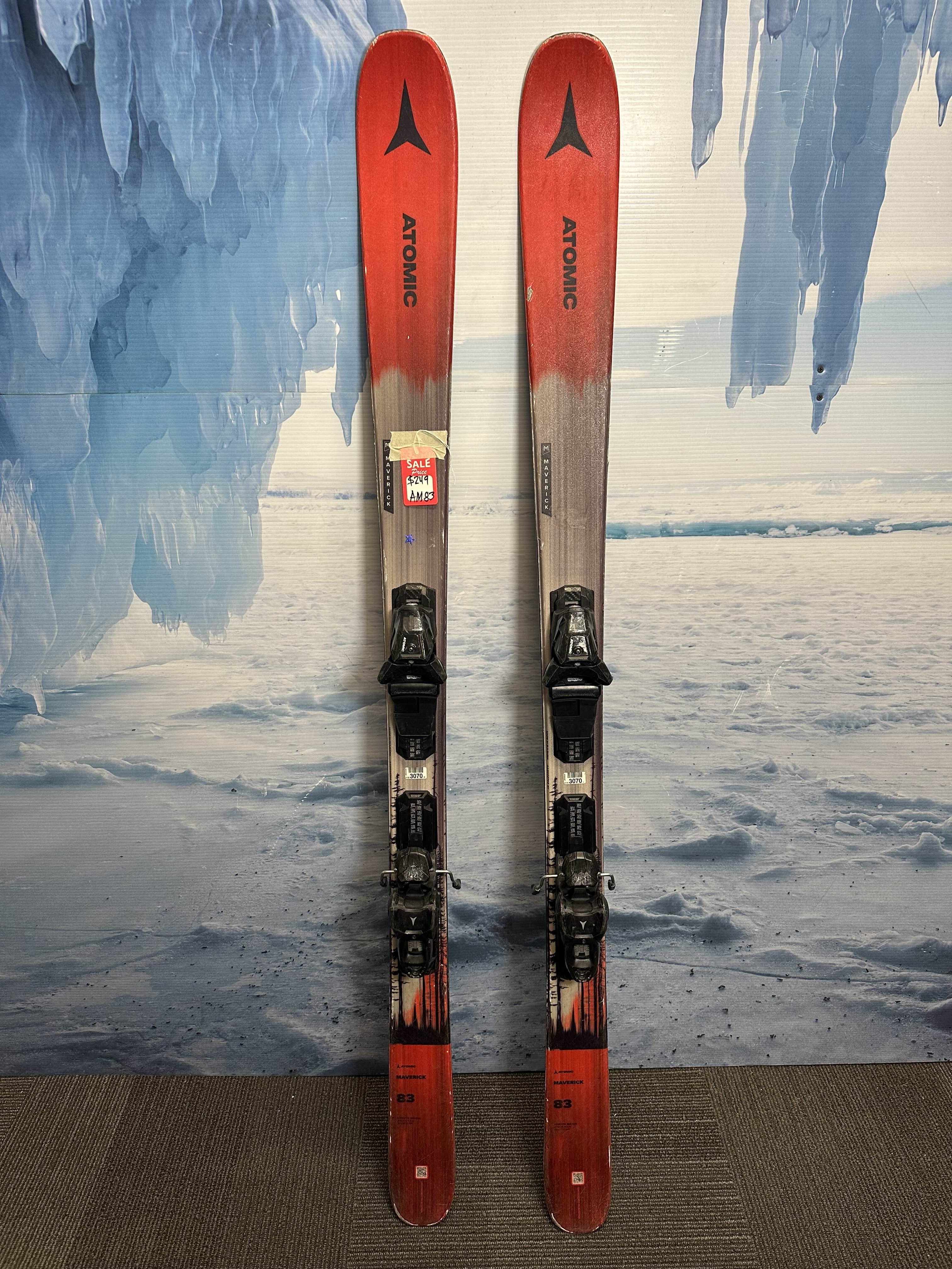Used Atomic Maverick 83 165cm w/ Atomic GW Rental Binding