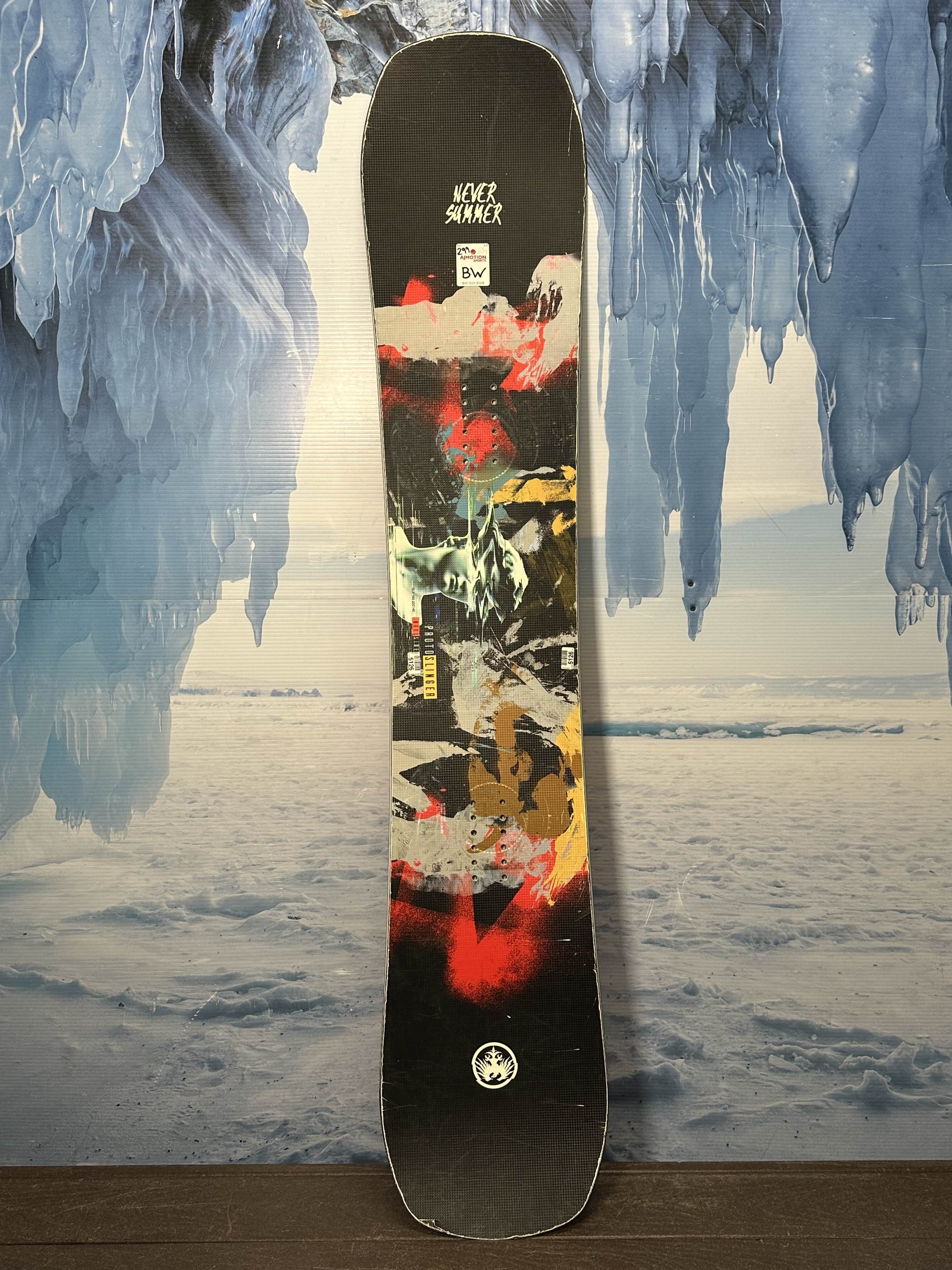 Used Never Summer Proto Slinger 160 CM Snowboard – AJ Motion Used Never Summer Proto Slinger 160 CM Snowboard – AJ Motion