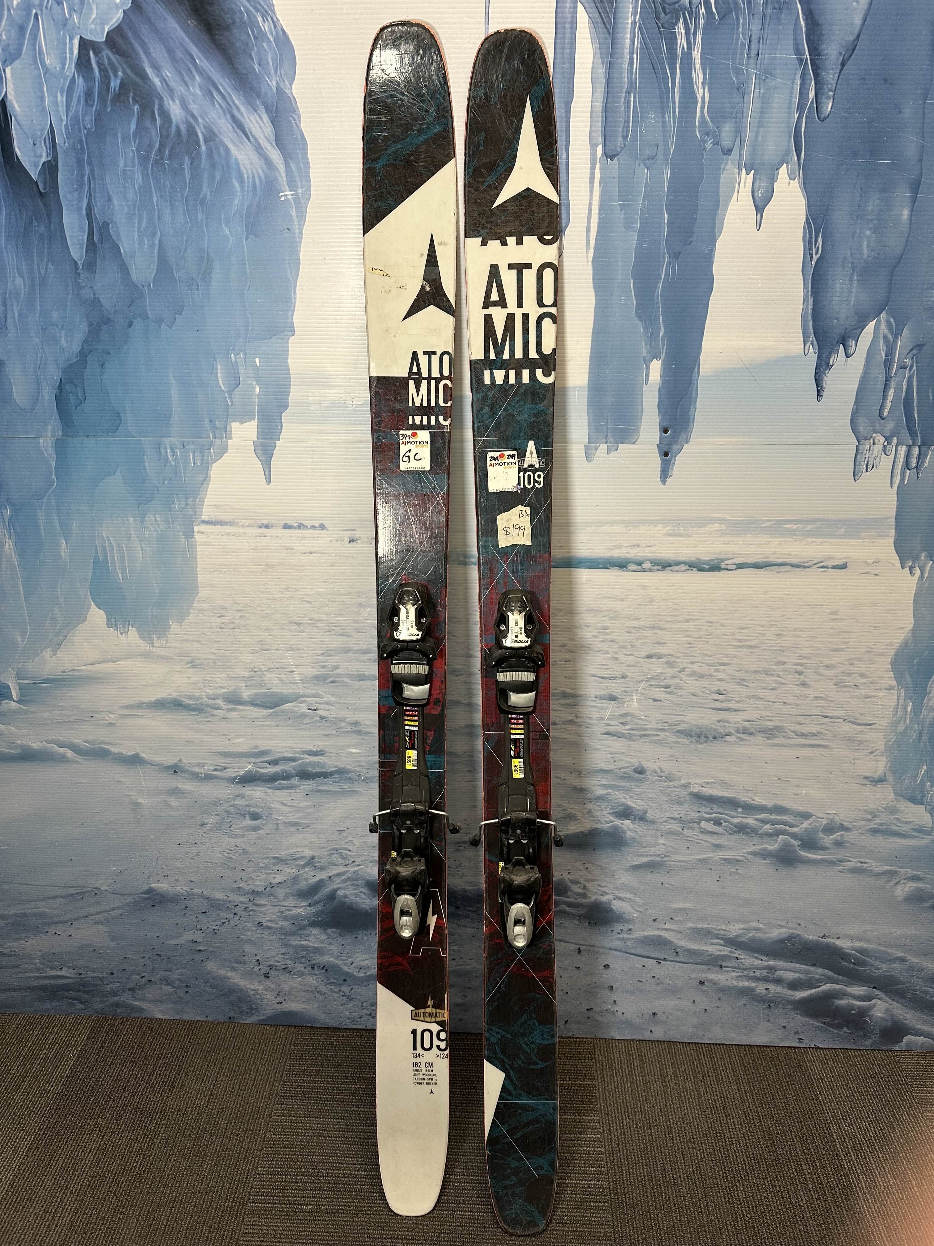 Used Atomic Automatic 182cm w/ Tyrolia SP 12 Bindings