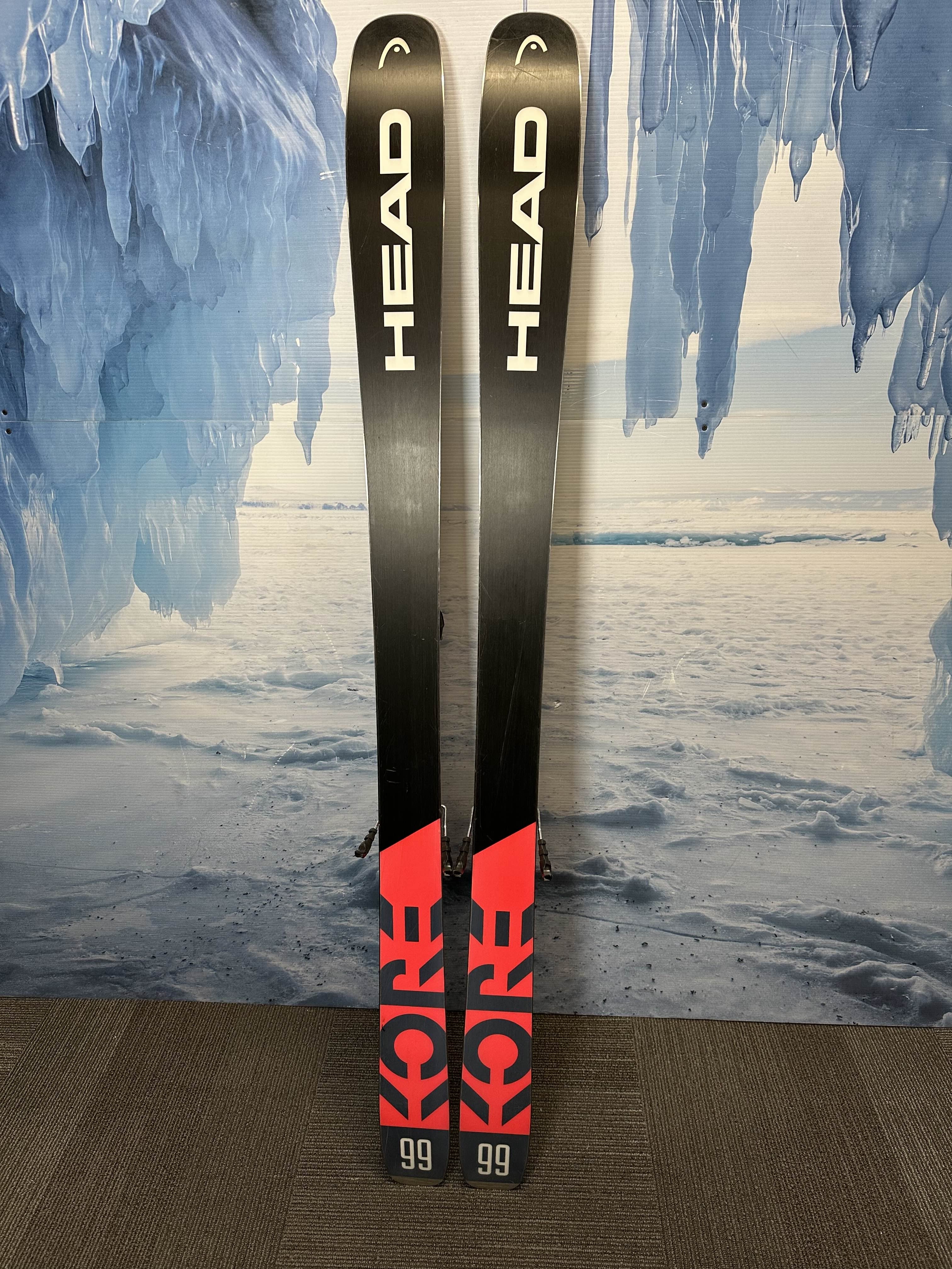 Used Head Kore 180cm w/ Tyrolia Attack 13 Demo Bindings