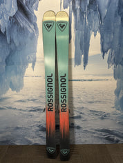Lightly Used Rossignol Sender Free 110 184cm Skis w/ Look Konect 12 GW Bindings